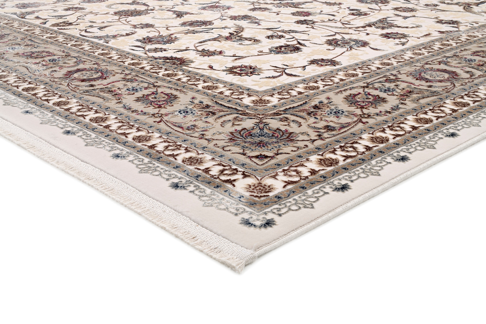 OCI DIE TEPPICHMARKE Teppich »MYSTIC HERITAGE« rechteckig 7 mm Höhe florale Muster in 3D-Optik, maschinell gewebt, Viskose