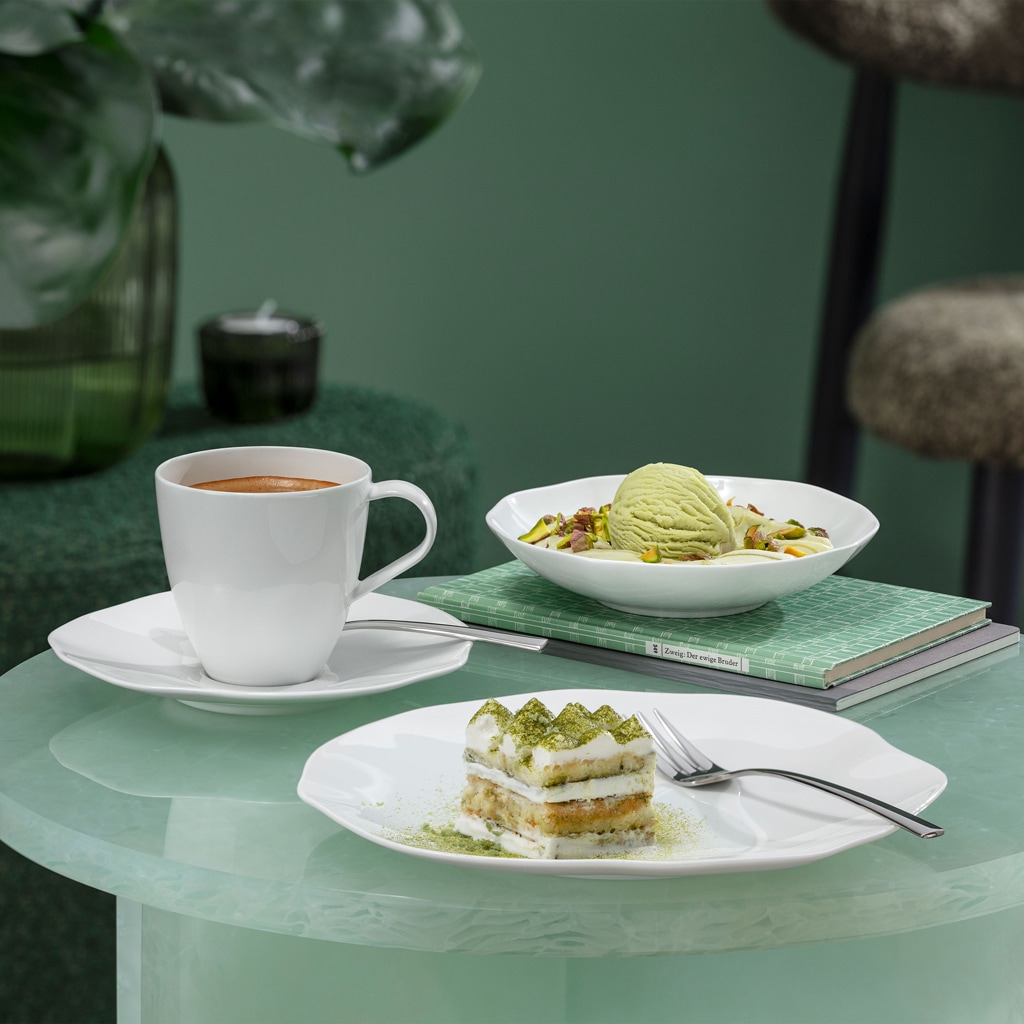 Villeroy & Boch Frühstücksteller »Frühstücksteller Pura ø 22 cm 6er Set weiß« Spülmaschinenfest, Mikrowellensicher