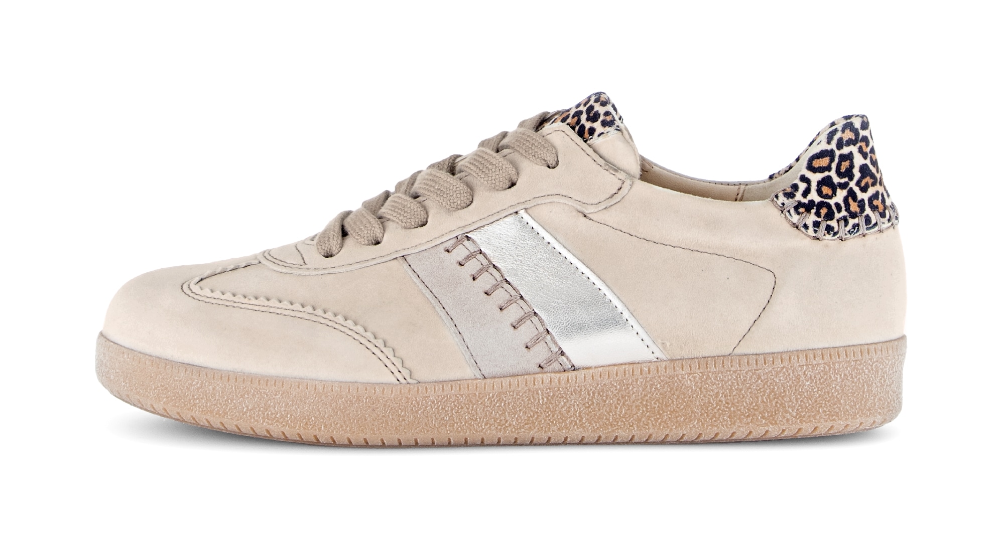 Gabor Sneaker  , Freizeitschuh, Halbschuh, Schnürschuh mit bunten Kontrastbesätzen