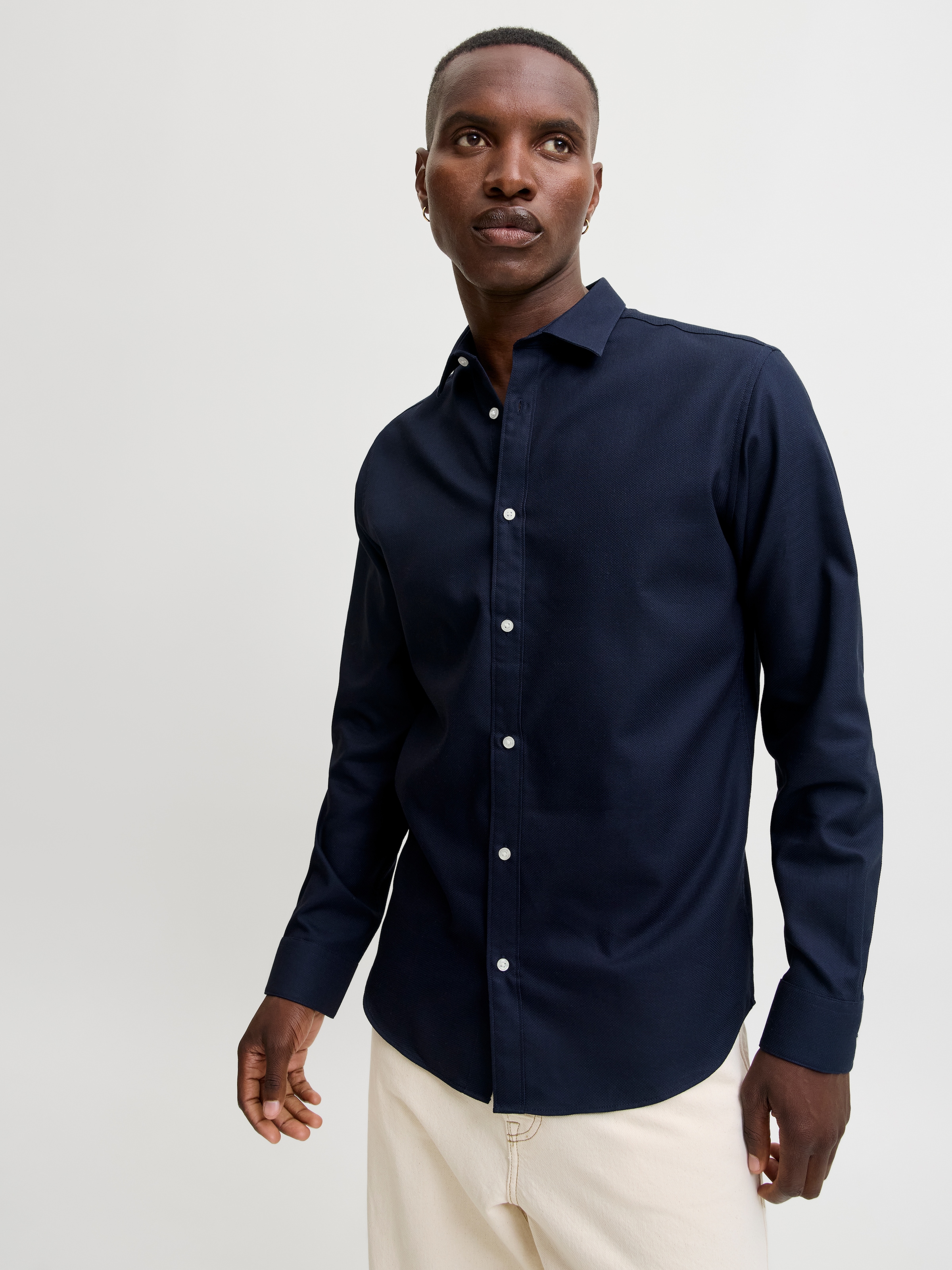 Jack & Jones Langarmhemd »JJJOE STRUCTURE SHIRT L/S«