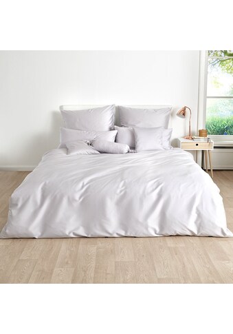 TRAUMSCHLAF Bettwäsche »Uni Satin«, in Mako Satin Qualität aus 100% Baumwolle, Bett-... kaufen