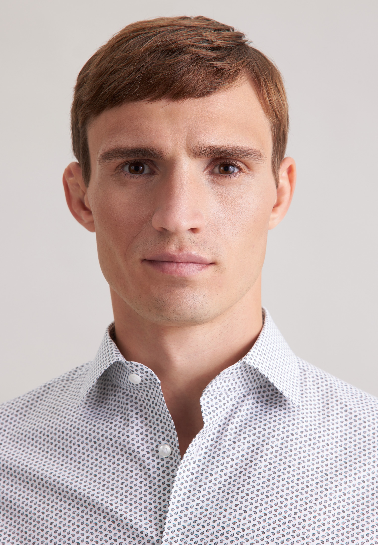 seidensticker Businesshemd »Schwarze Rose« Slim 1/1 Kentkragen Druck