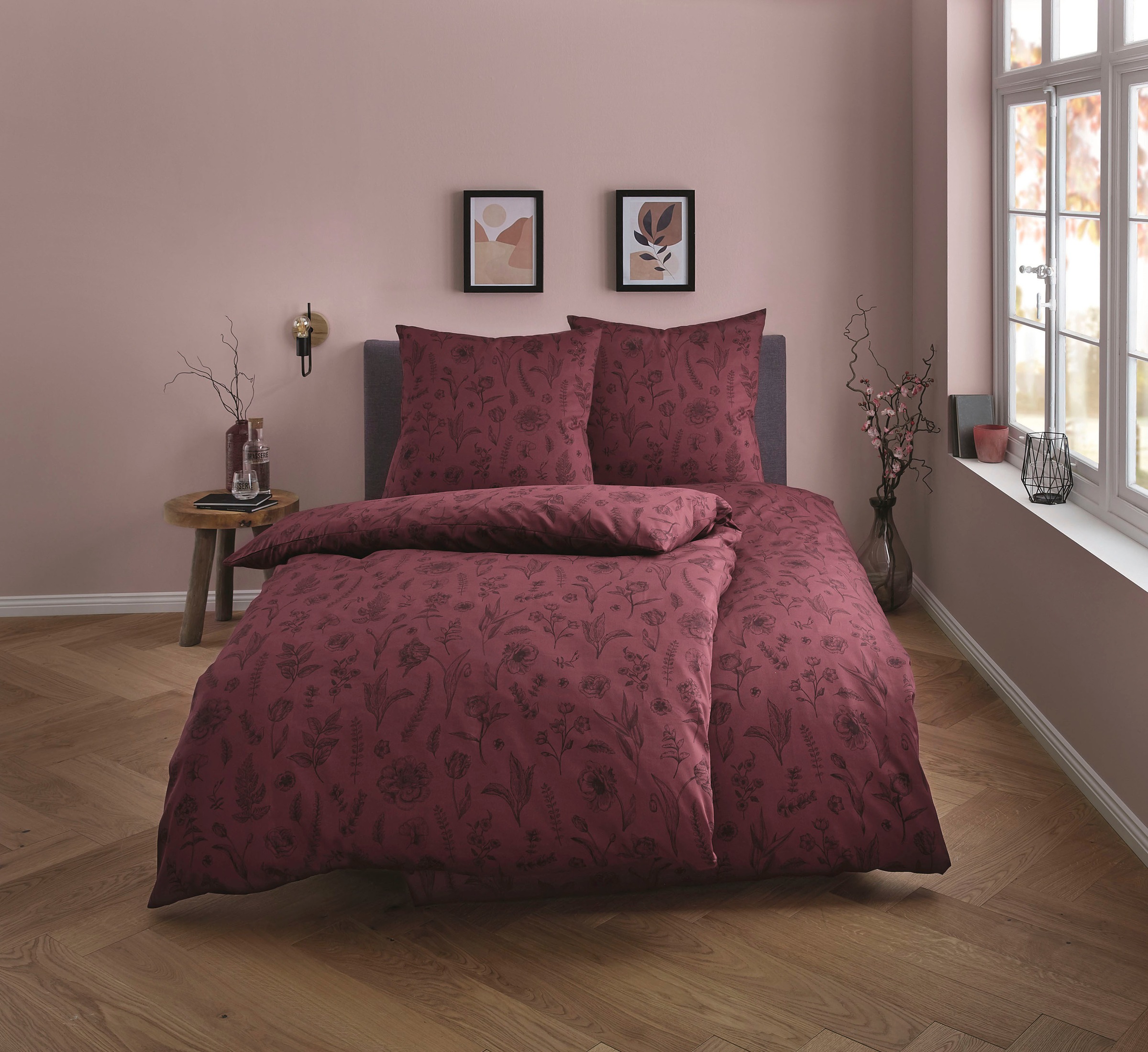 Kleine Wolke Bettwäsche »Lisse«, mit feinen Blumenmotiven