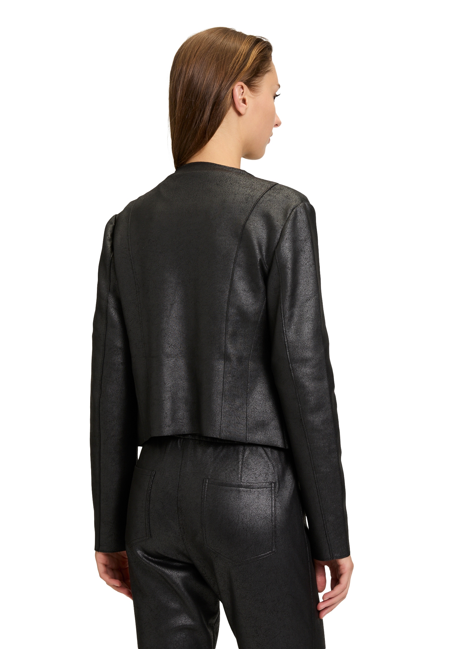 Cartoon Jackenblazer »Blazer-Jacke mit offenem Saum«