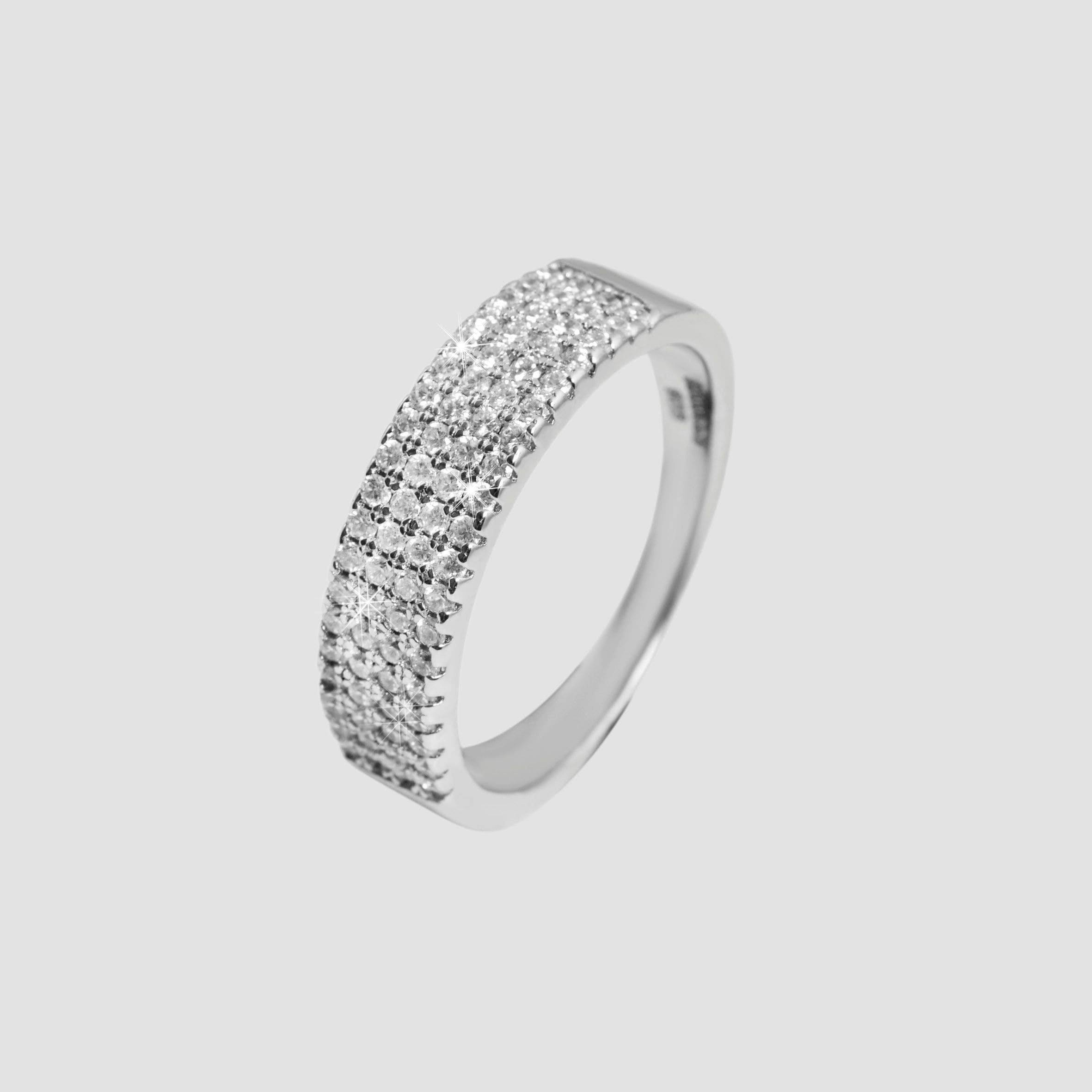 Adelia´s Fingerring »Damen Ring aus 925 Silber mit Zirkonia«