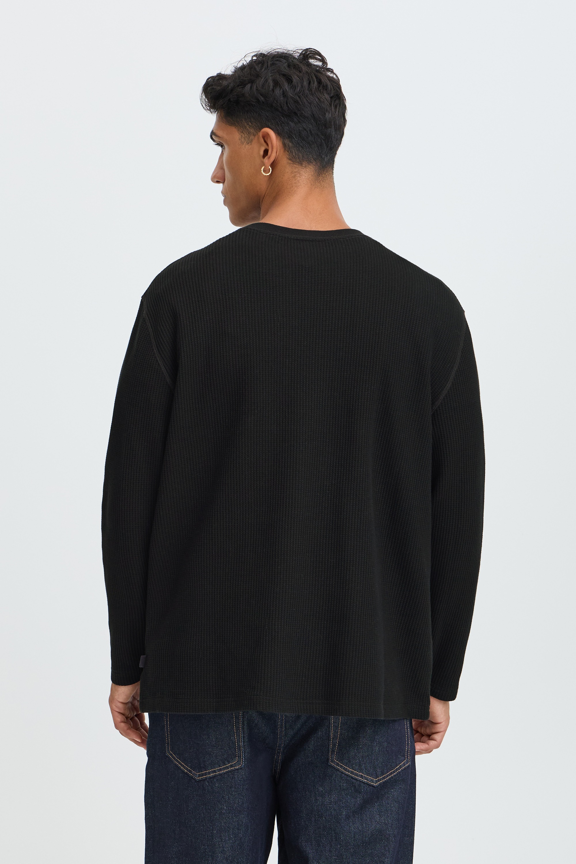 !Solid Langarmshirt »Langarmshirt SDDanton Waffle«
