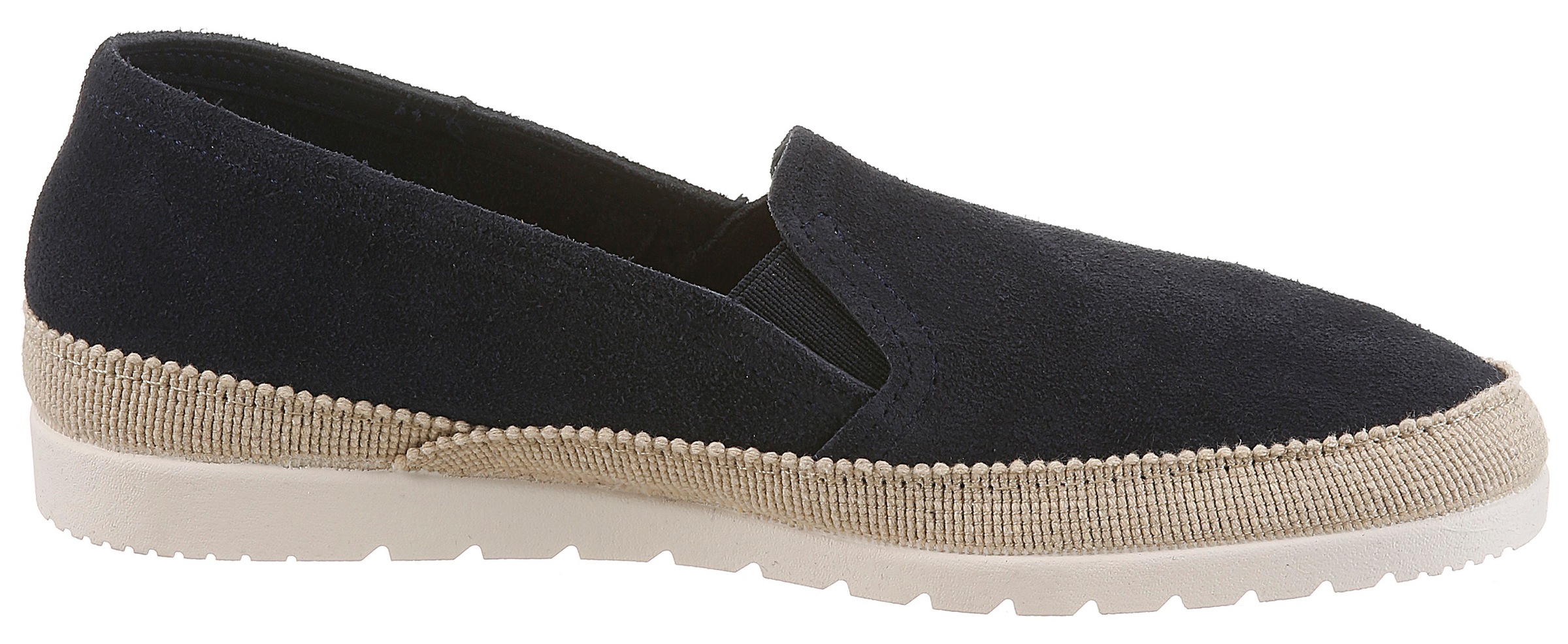 VERBENAS Slipper »NURIA«  Espadrille, Schlupfschuh, Halbschuh mit Stretcheinsätze