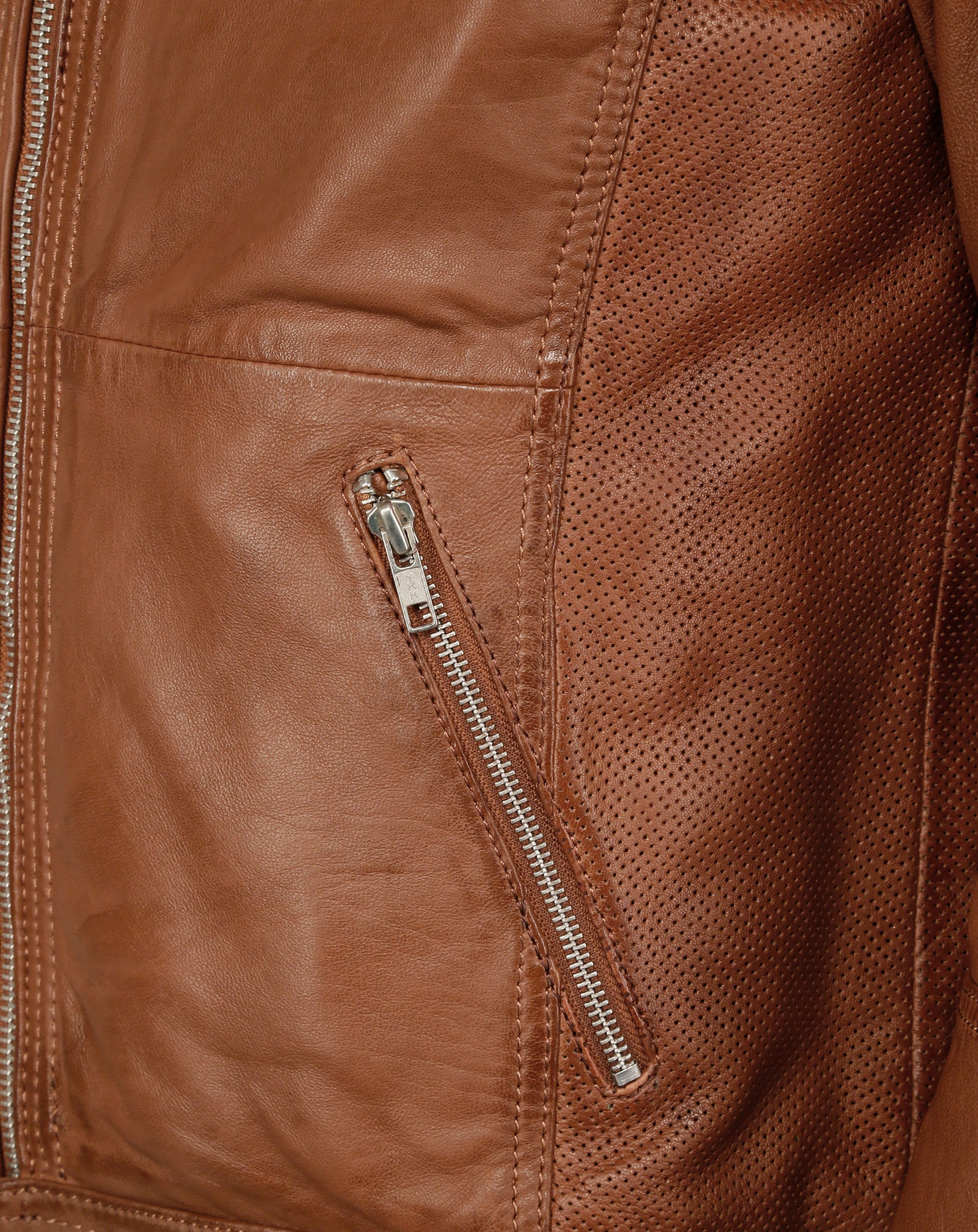 JCC Bikerjacke »Lederjacke MCL-23«