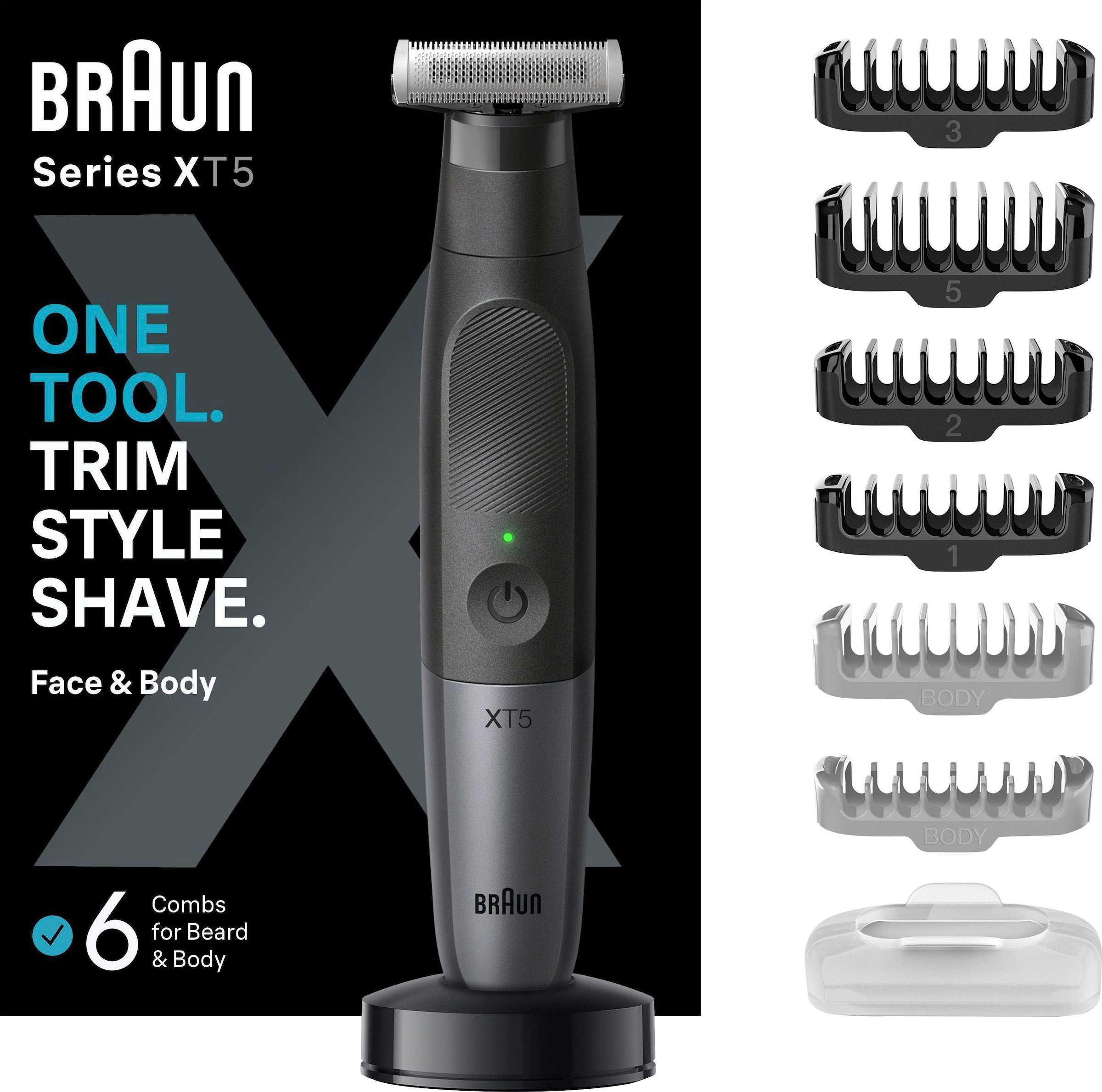 Braun Haarschneider »Series X XT5300«, wasserdicht, 4D-Flex-Klinge