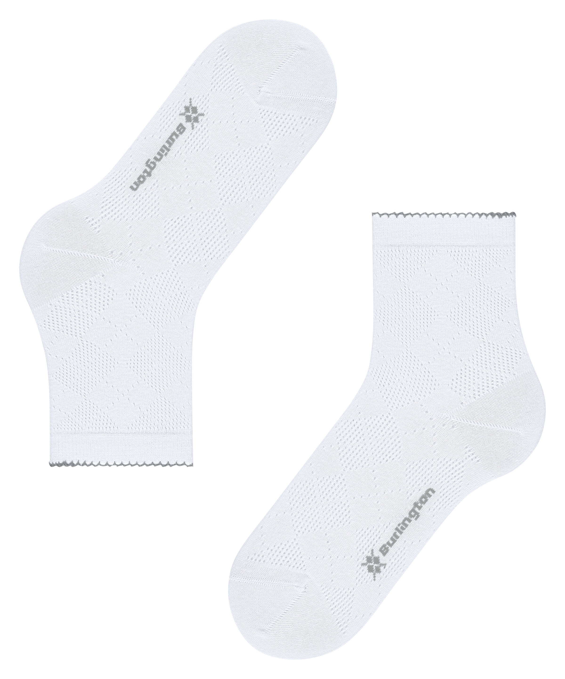 Burlington Kurzsocken »Chelsea« Einheitsgröße 36-41, elegante Ajour-Musterung