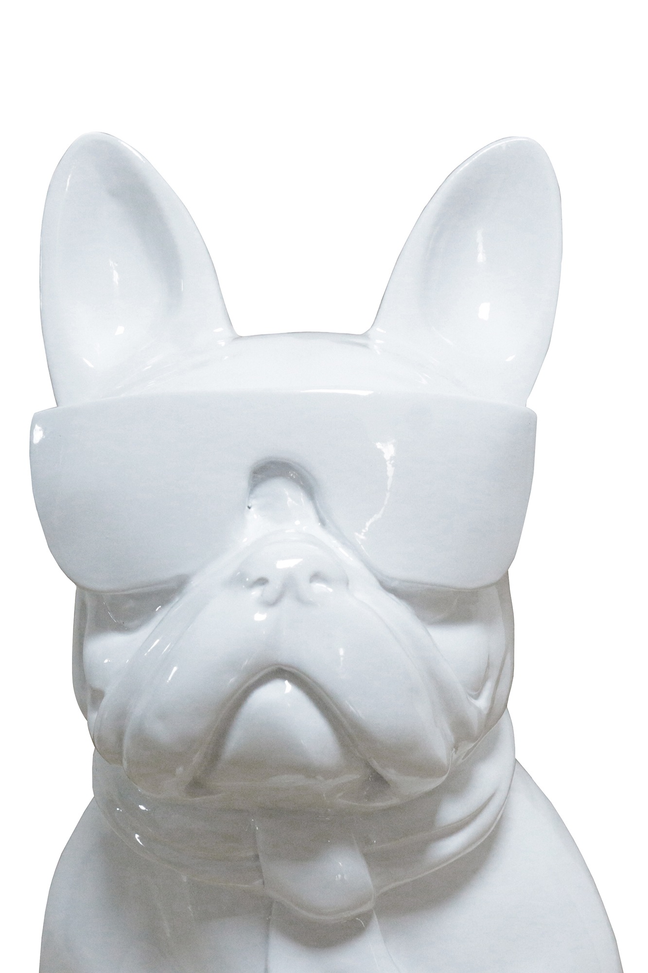 Kayoom Skulptur »Skulptur Bulldog 125« Coole Bull-Dog Skulptur aus langlebigem Kunstharz und Steinpulver