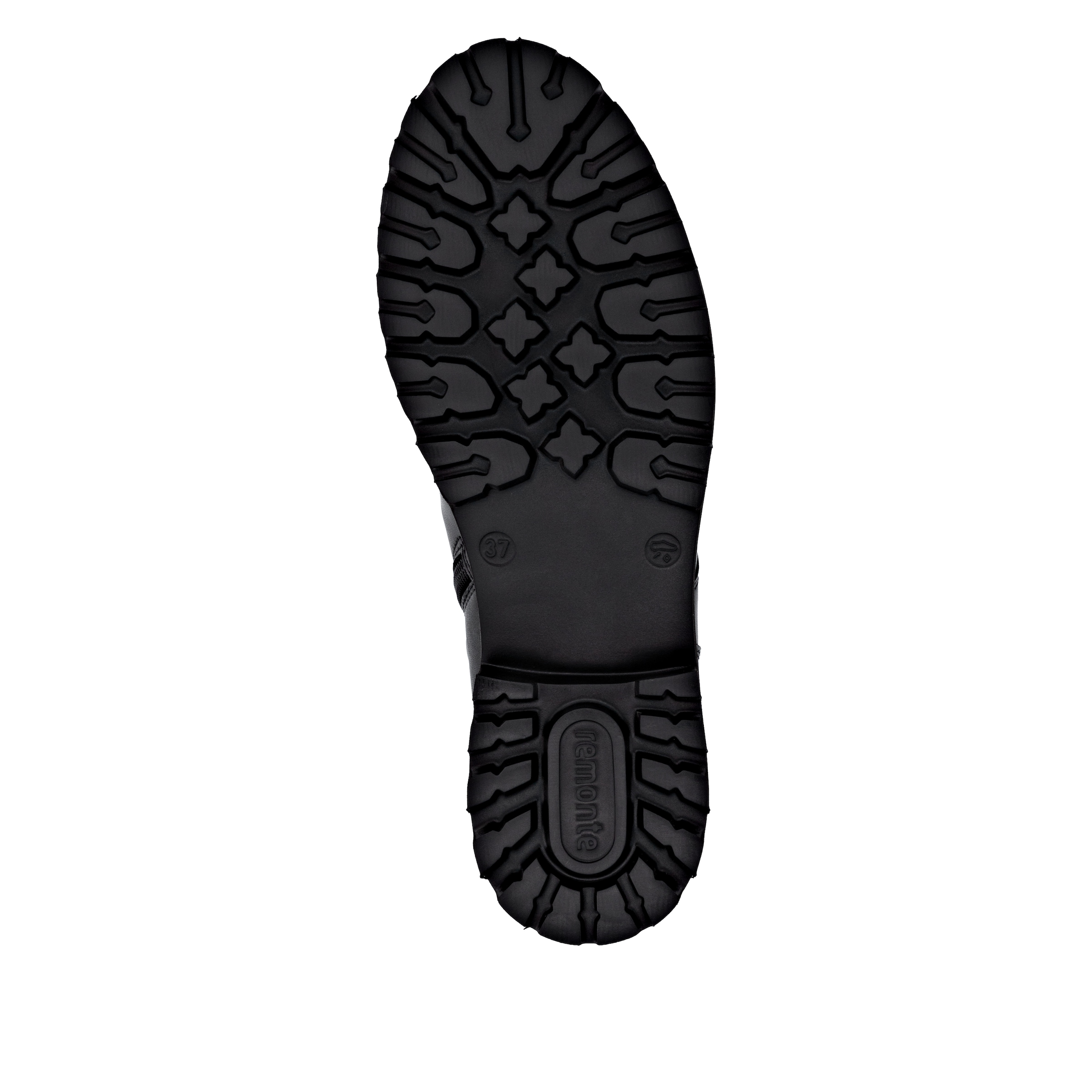 Remonte Schnürstiefelette  Schnürboots, Profilsohle, Blockabsatz, mit Innenreißverschluss