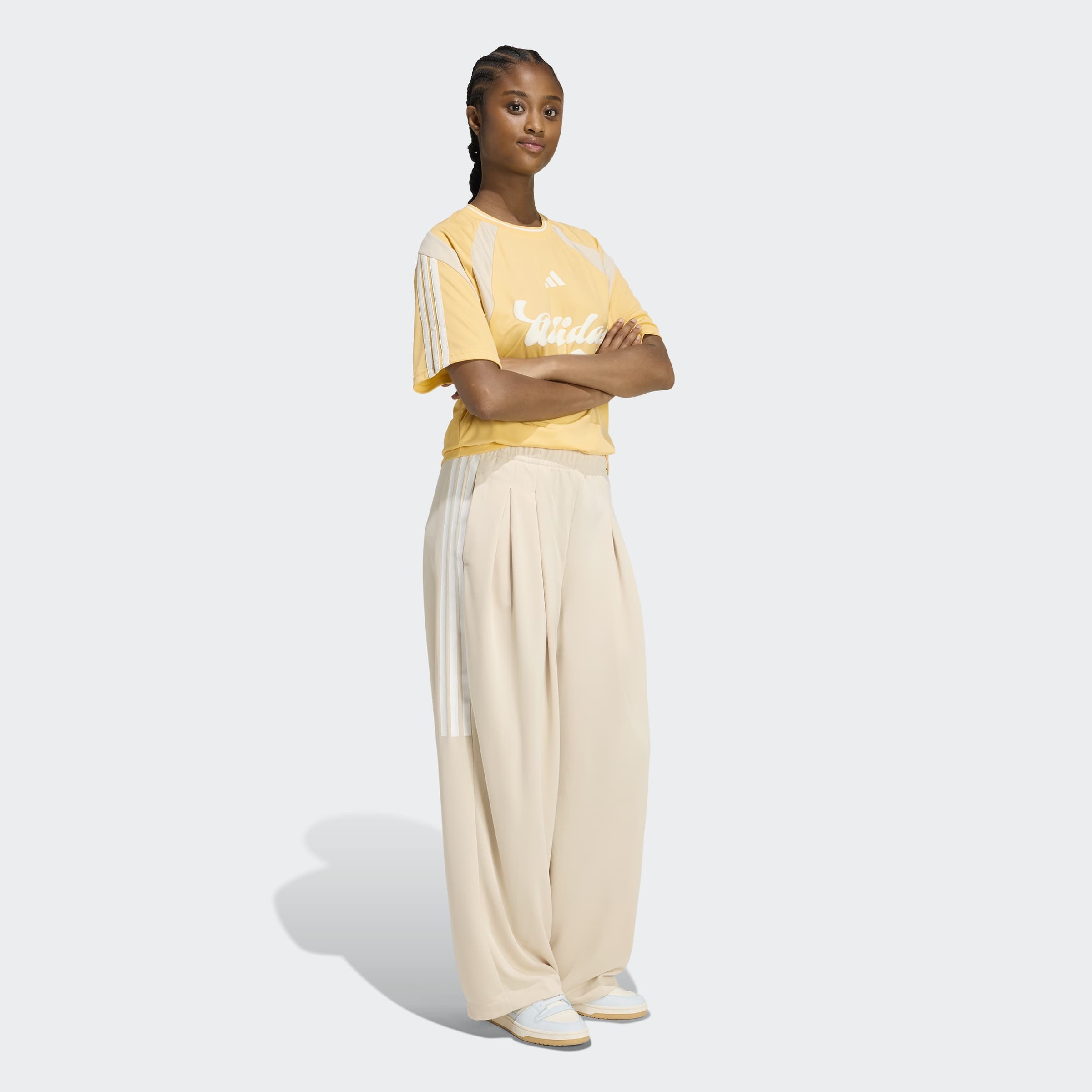 adidas Sportswear Sporthose »TIRO 3-STRIPES PLISSIERTE«