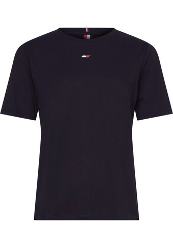 Tommy Hilfiger Sport T-Shirt »REGULAR TOMMY TAPE TEE«, mit Kontrastband im Rücken kaufen