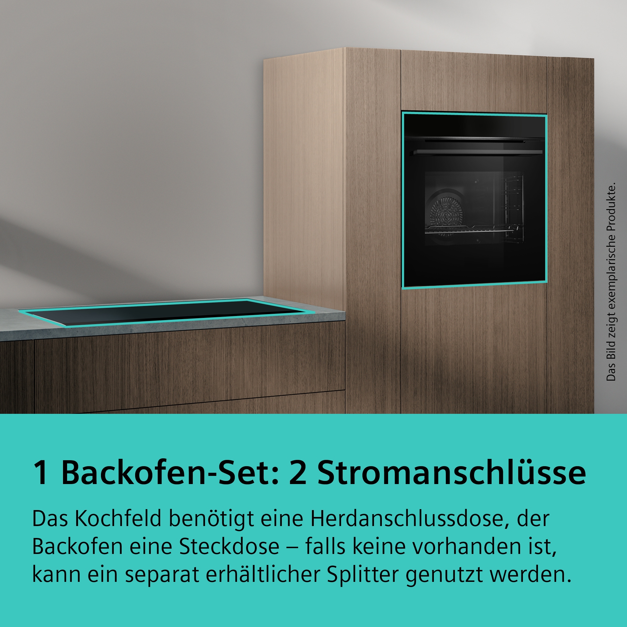 SIEMENS Backofen-Set »HB113FBS1«, mit Teleskopauszug nachrüstbar, (Set)