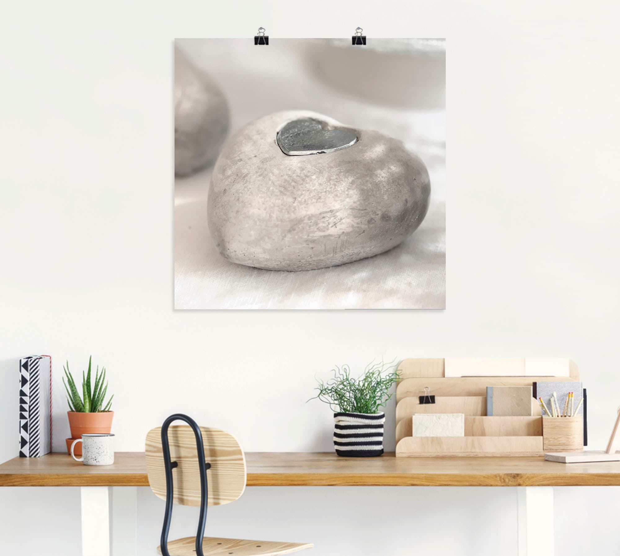 Artland Wandbild »Herzen«, Herzen, (1 St.), als Leinwandbild, Poster, Wandaufkleber in verschied. Größen
