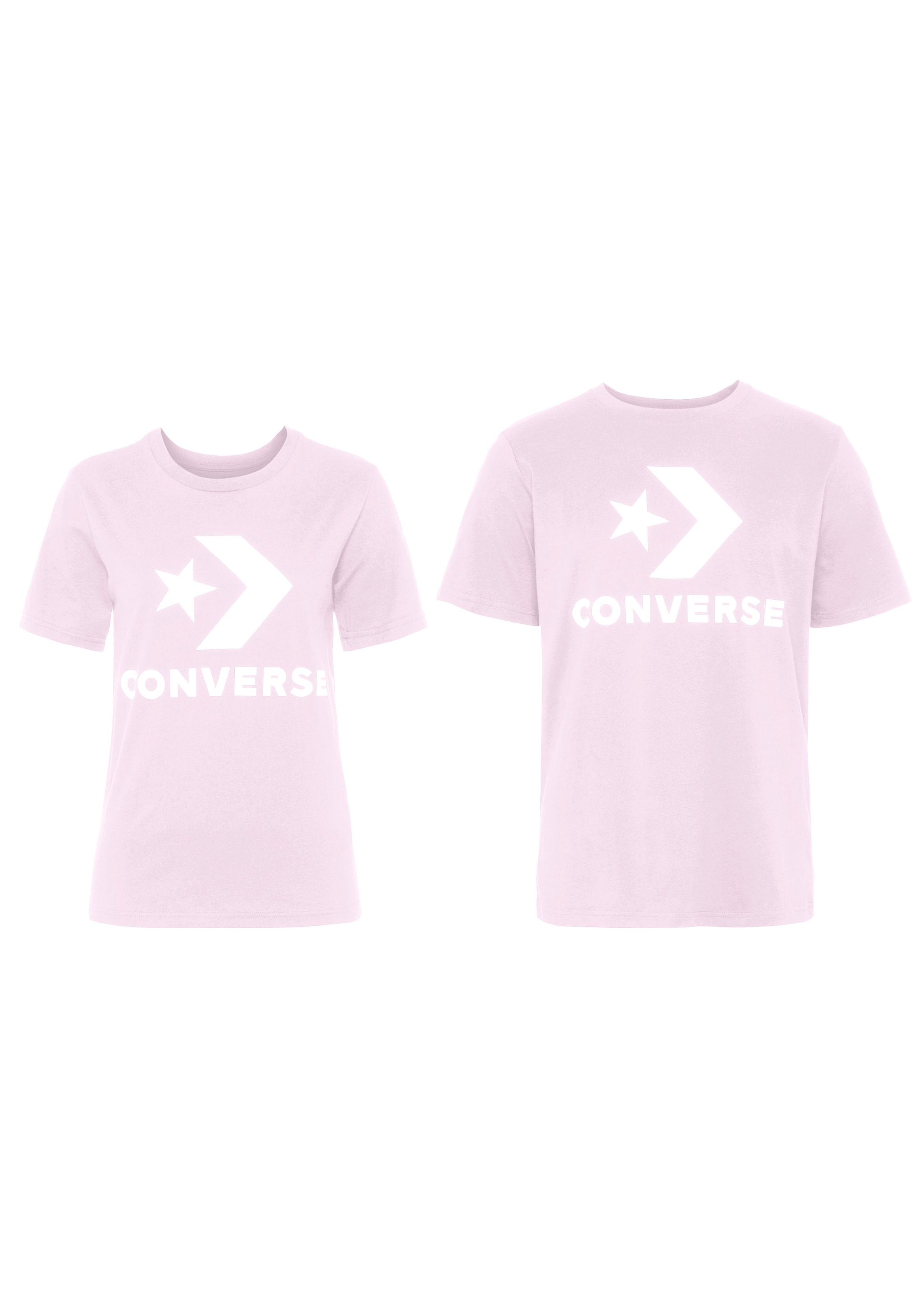 Converse T-Shirt »Unisex GO-TO STAR CHEVRON LOGO STANDARD-FIT«, (1 tlg.), Unisex