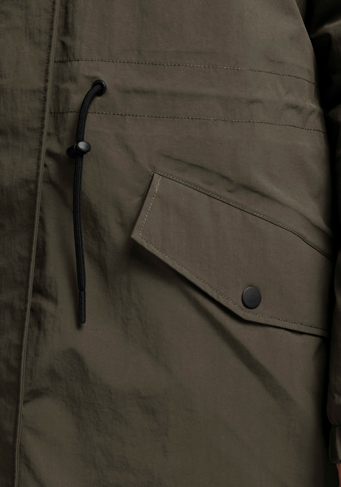 Jack Wolfskin Funktionsparka »CHILLY FROST PARKA W«, mit Kapuze