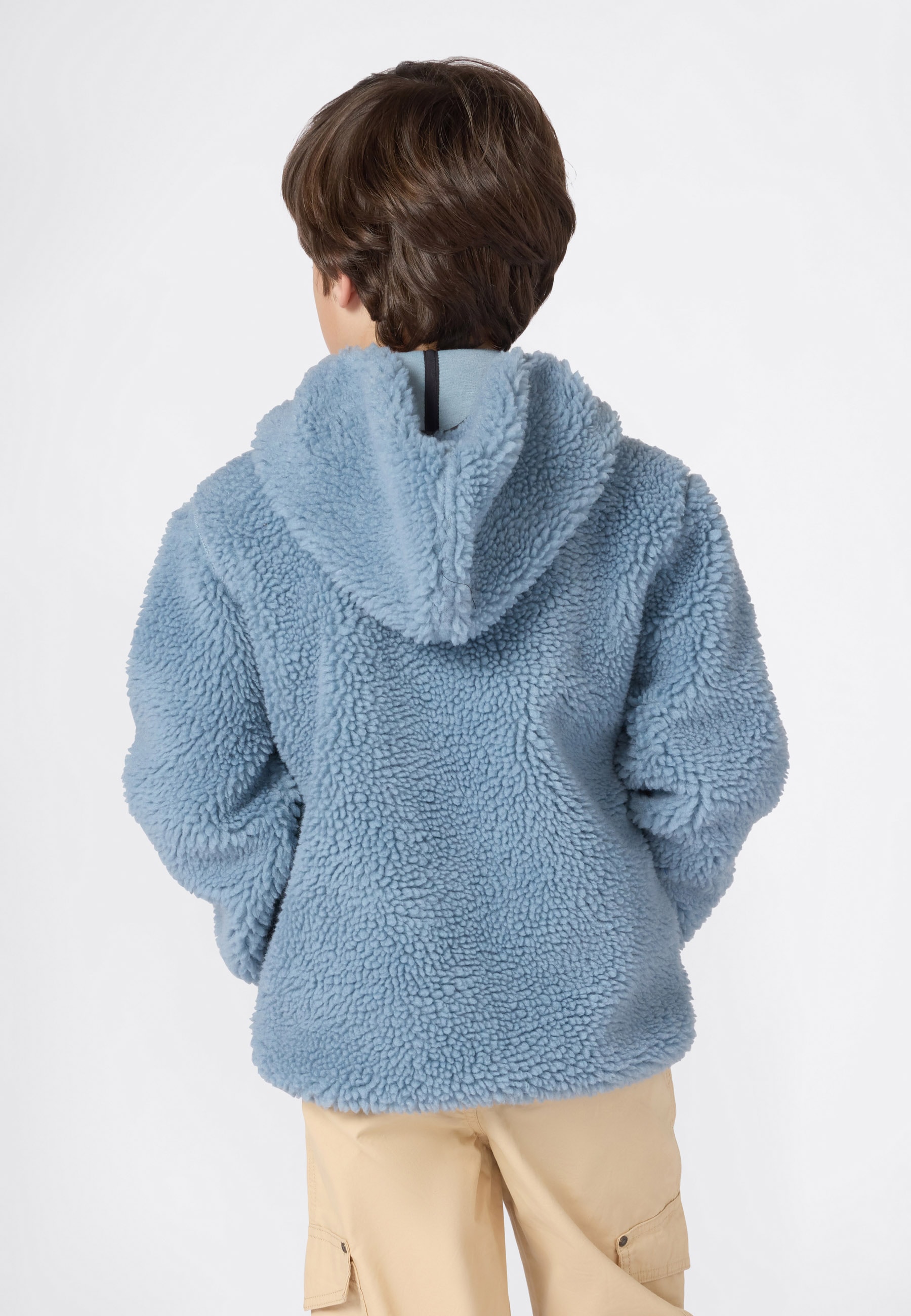 Champion Fleecejacke »Polar Hooded Full Zip Top« 1 Stk. tlg. für Kinder und Jugendliche, für Freizeitaktivitäten, aus Polyester