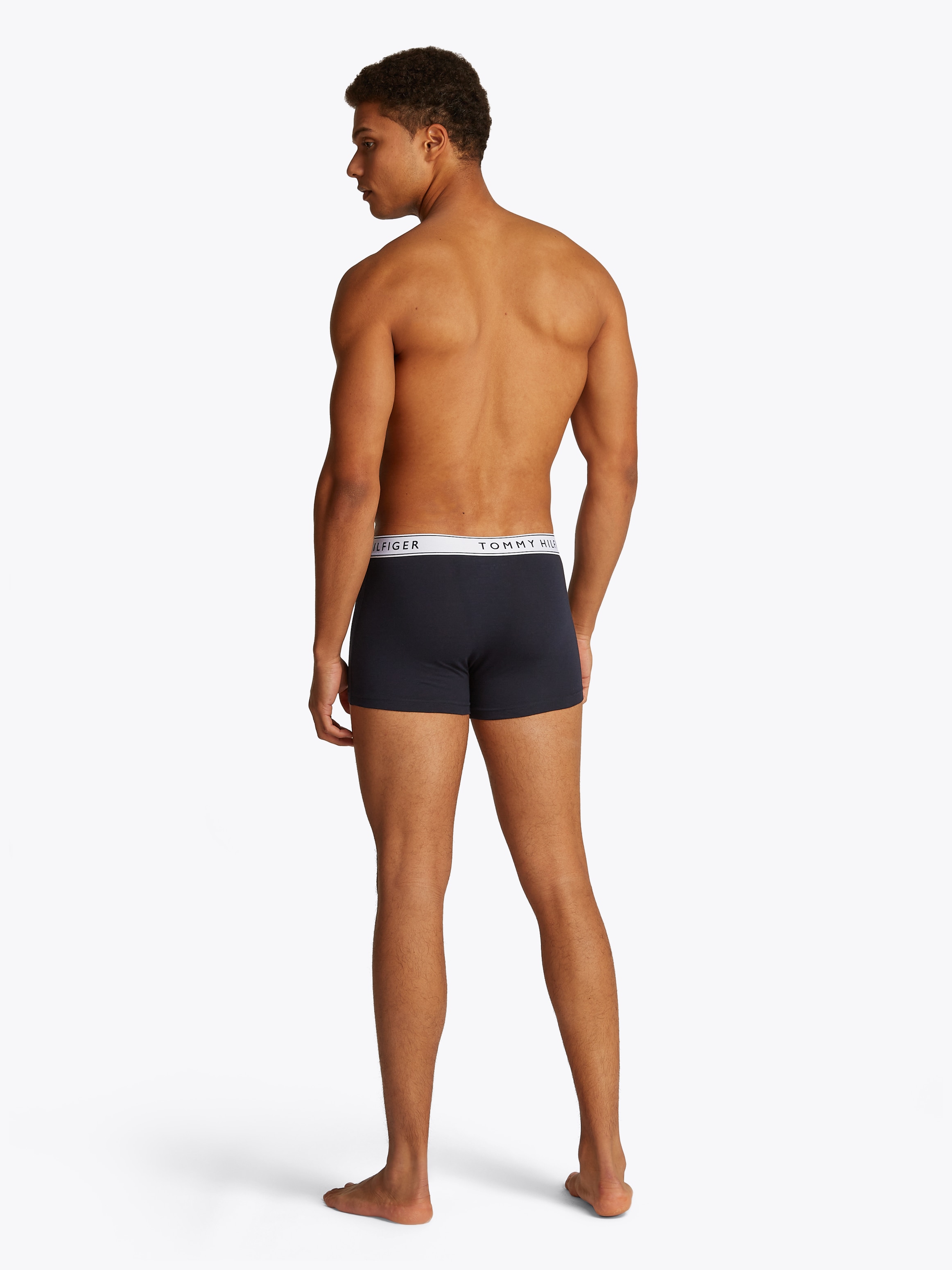 Tommy Hilfiger Underwear Trunk »3P TRUNK WB«, (Packung, 3 St., 3er), mit Logobund