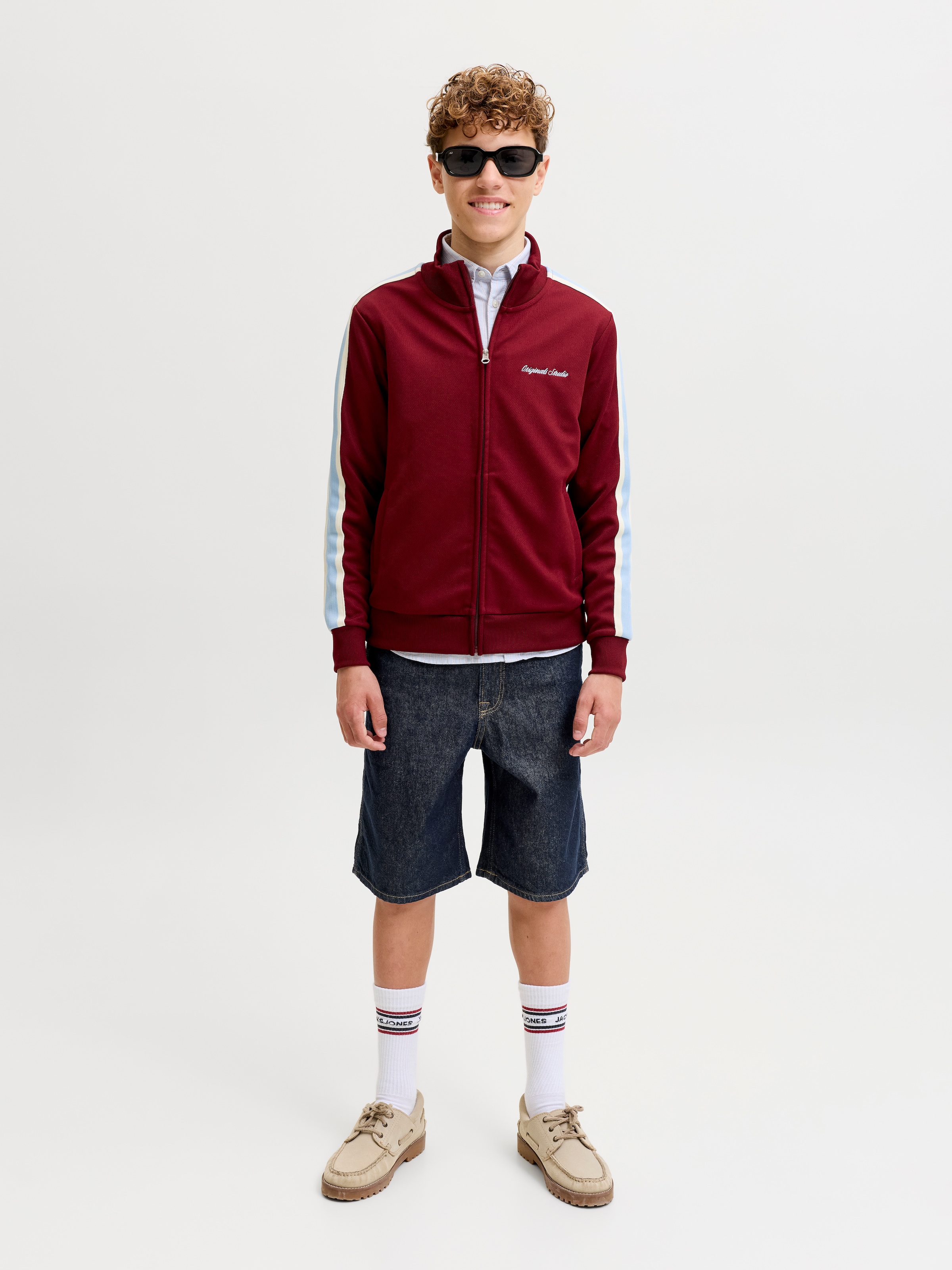 Jack & Jones Junior Shorts »JJIALEX JJNORREBRO SHORTS SQ 400 JNR«  Baumwolle, relaxed/baggy fit