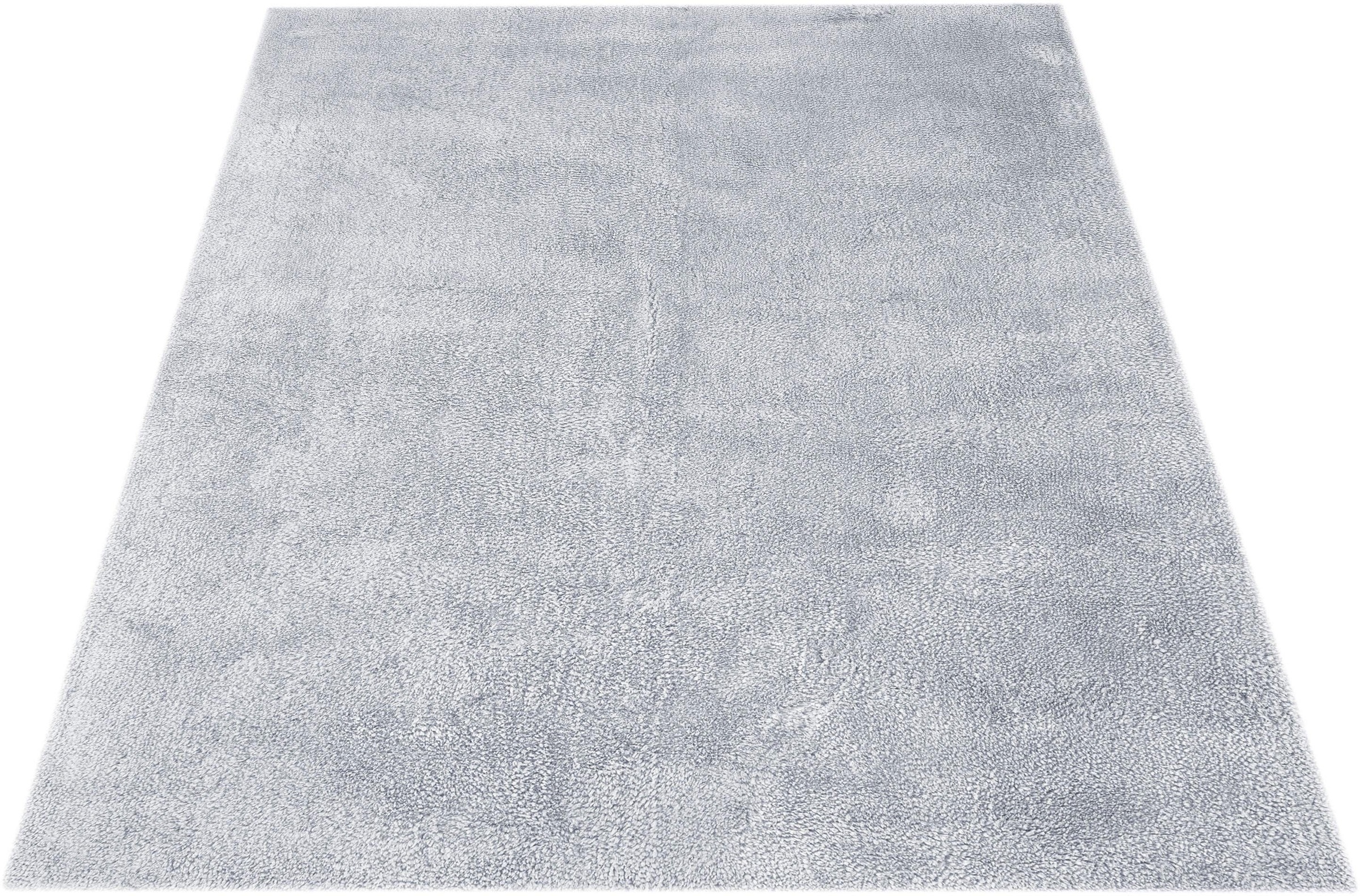 my home Hochflor-Teppich »Carla«, rechteckig, 40 mm Höhe, super soft, Teppich in Pastell-Farben