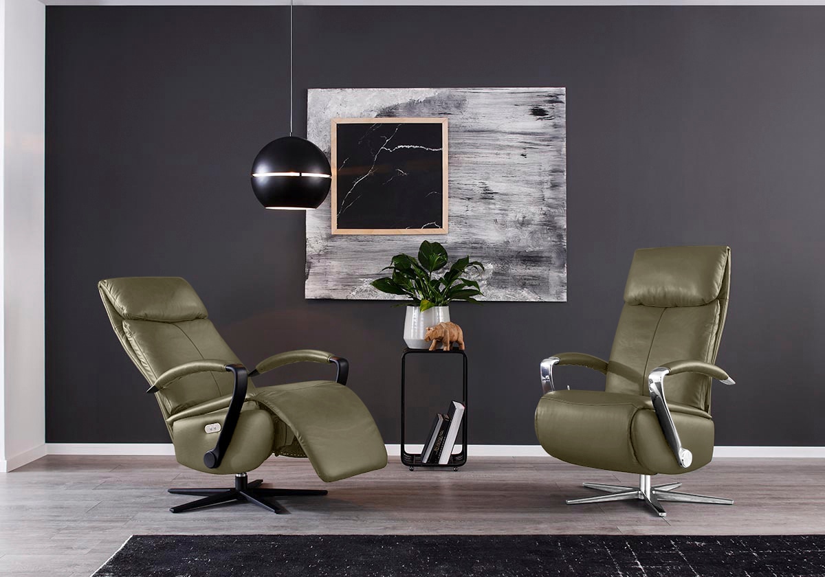 W.SCHILLIG Relaxsessel »rumbaa« wahlweise mit Doppelmotor, in Größen S, M & L, mit 5-Sternfuß