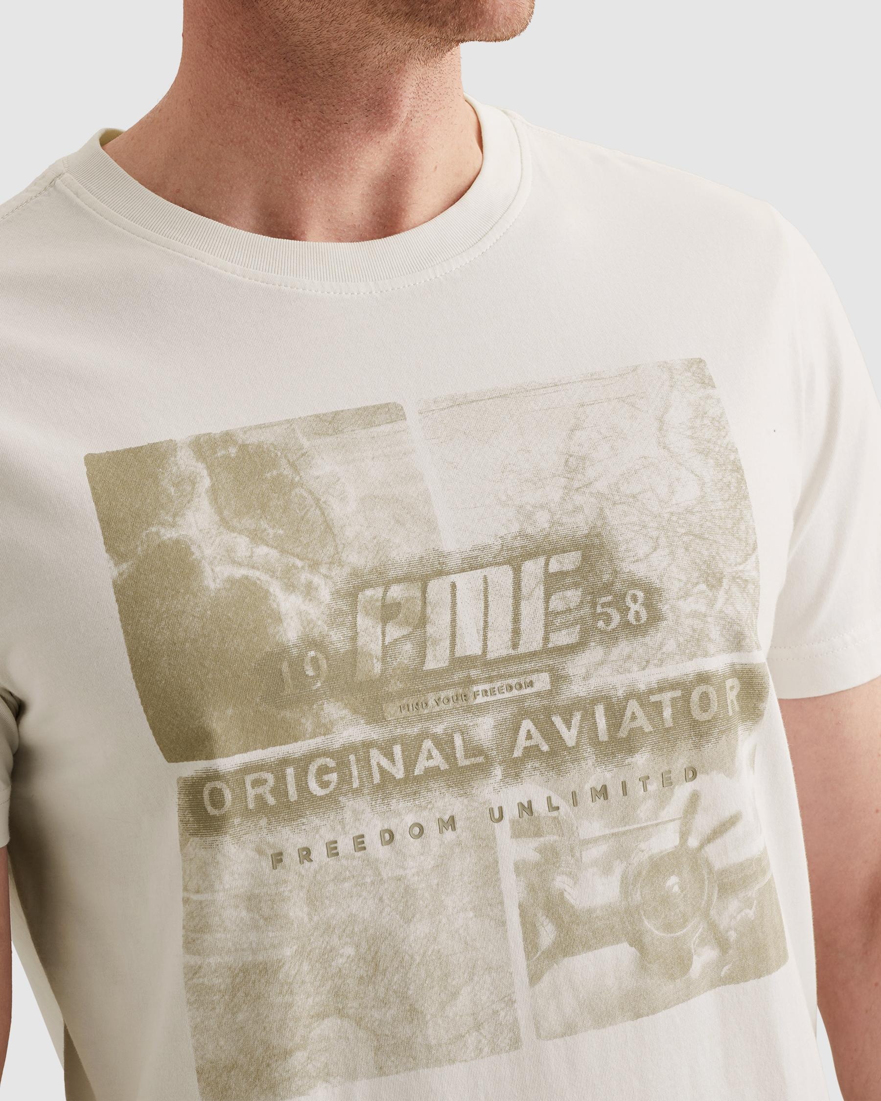 PME LEGEND T-Shirt »Short sleeve r-neck single jersey big art« mit Print
