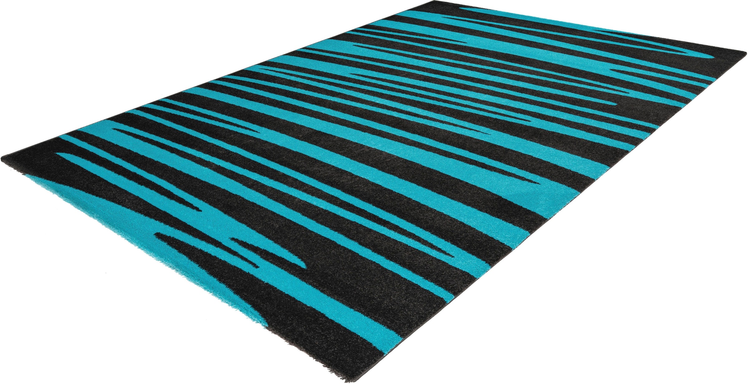 calo-deluxe Teppich »Polset 250«, rechteckig, 15 mm Höhe, 3-D Effekt, Kurzflor, Wohnzimmer