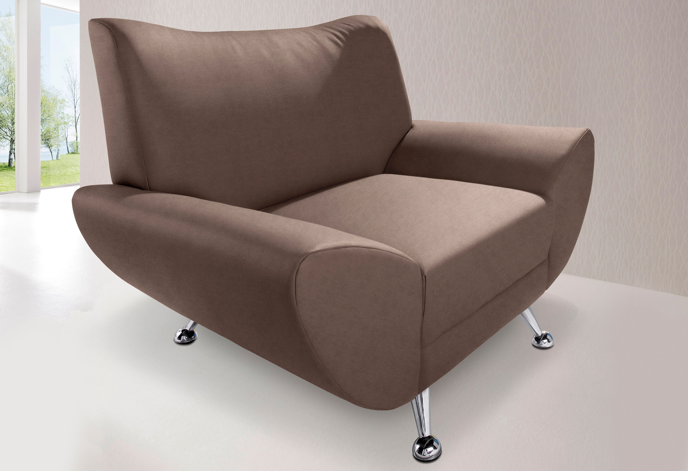 Home affaire Sessel »Saltare elegant und komfortabel, toller Designfuß«