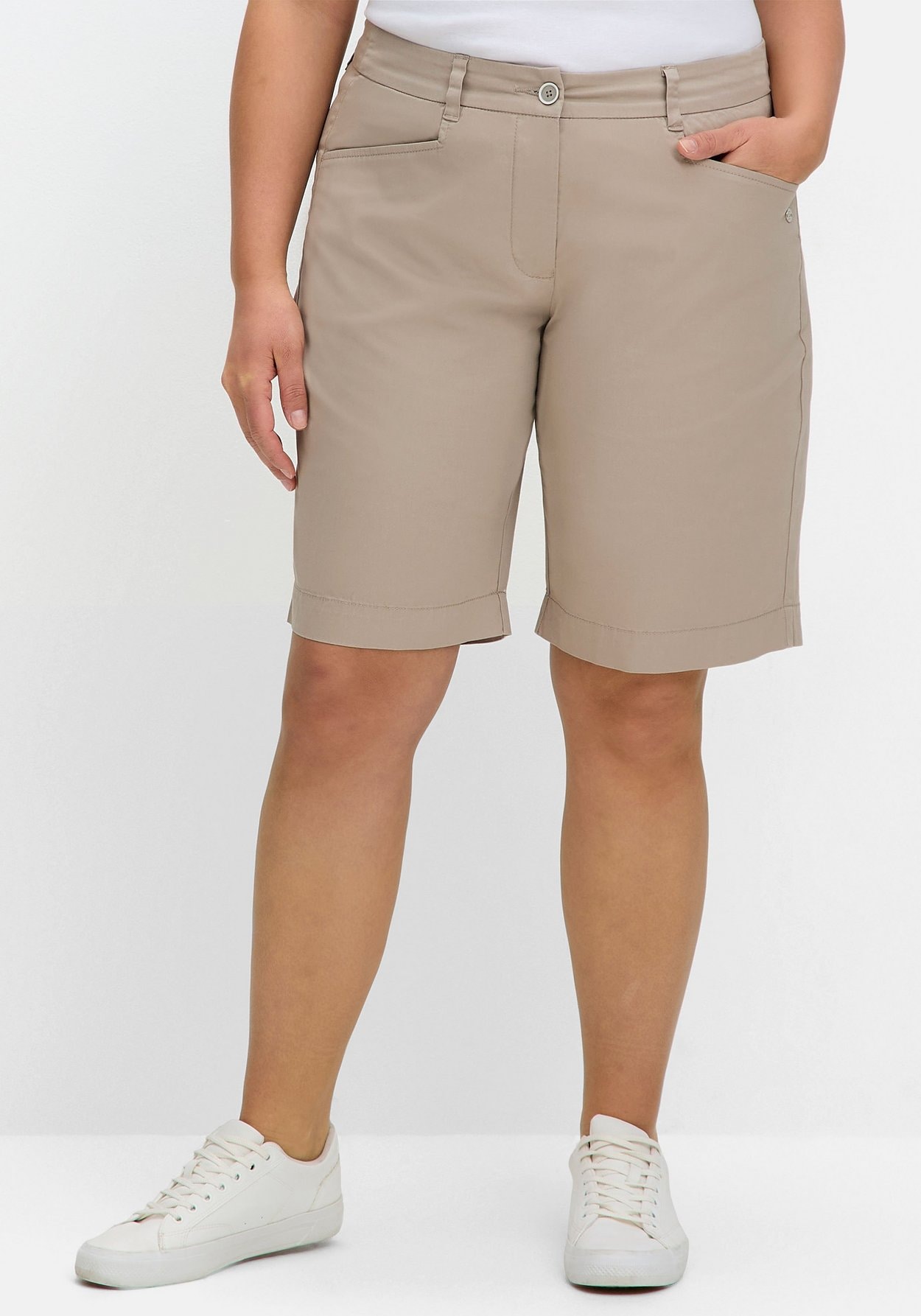 Sheego Bermudas »Bermudas in Chino-Optik«