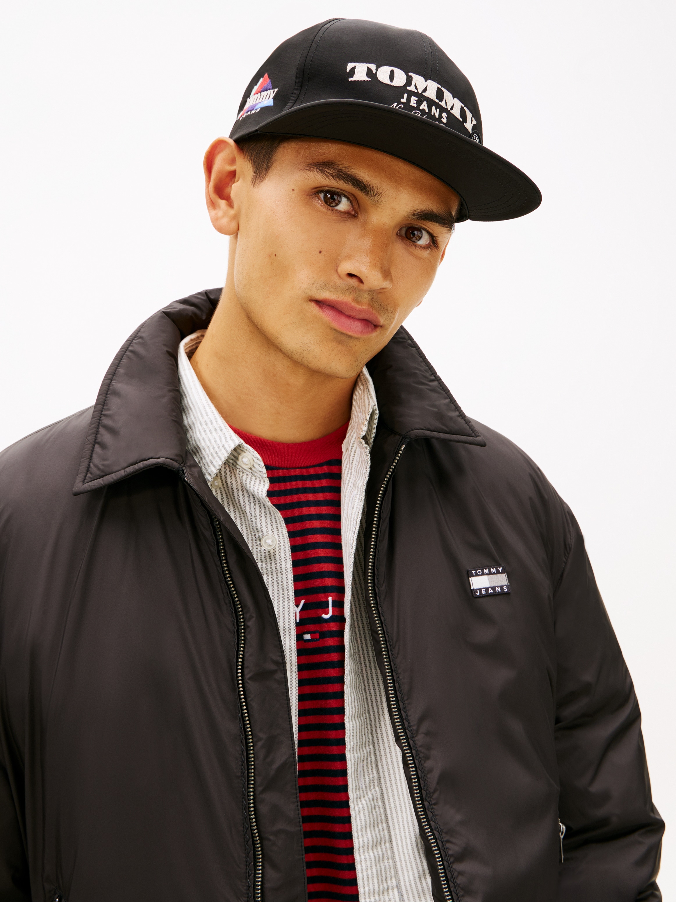 Tommy Jeans Baseball Cap »TJM ARCHIVE TREK« mit Logo-Stickerein