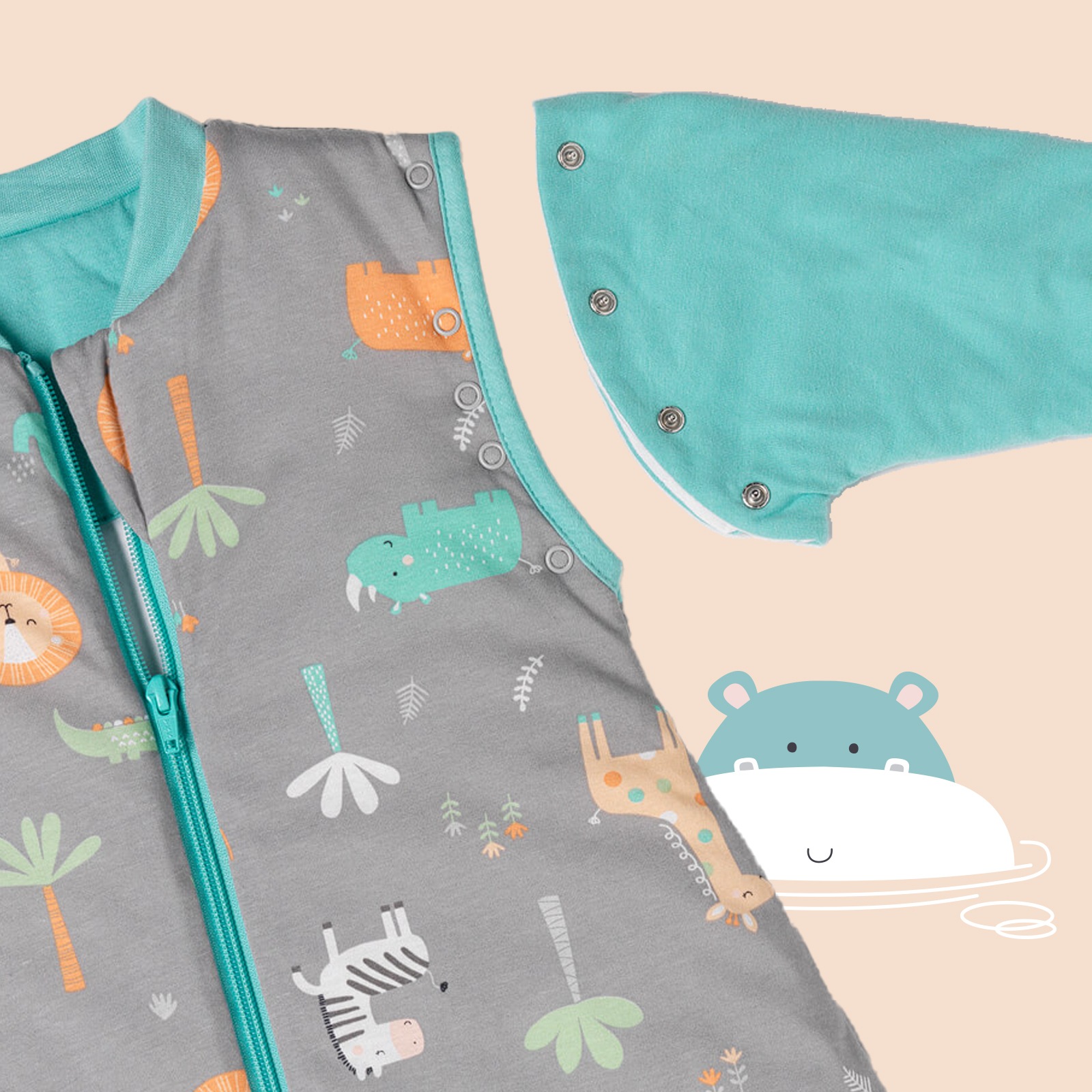 Schlummersack Babyschlafsack »Schlafsack ohne Füßen 1.0 Tog«