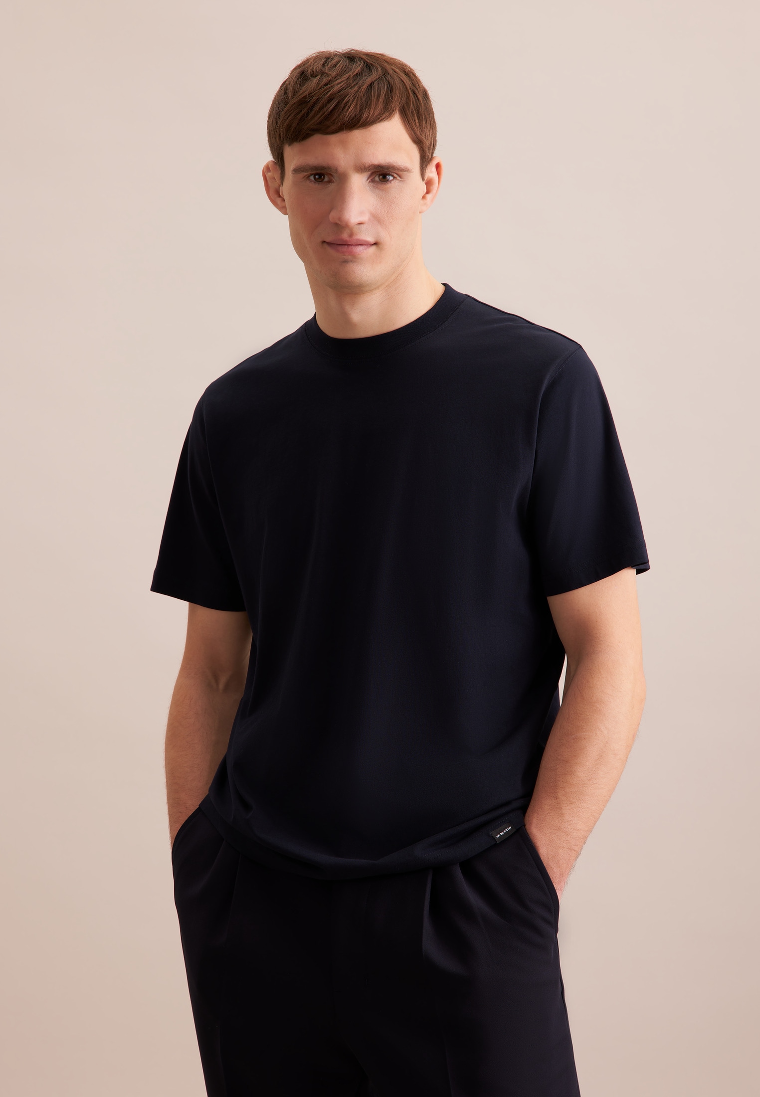 seidensticker T-Shirt 1/2 Rundhals