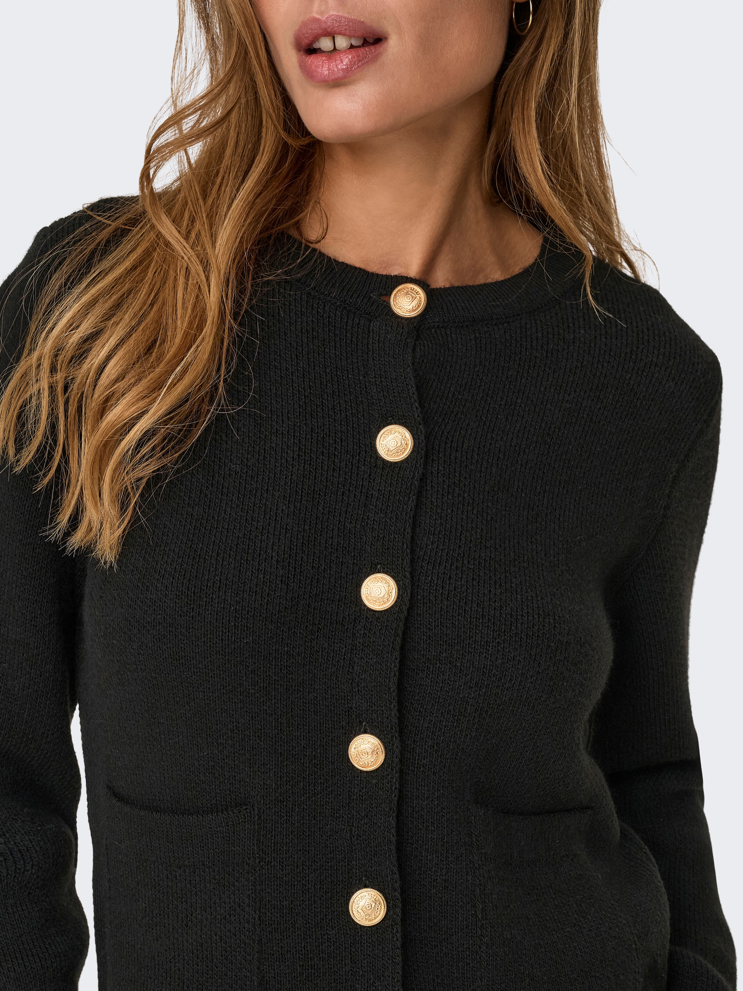 JDY Strickjacke »JDYKIM L/S ON BUTTON CARDIGAN KNT NOOS«