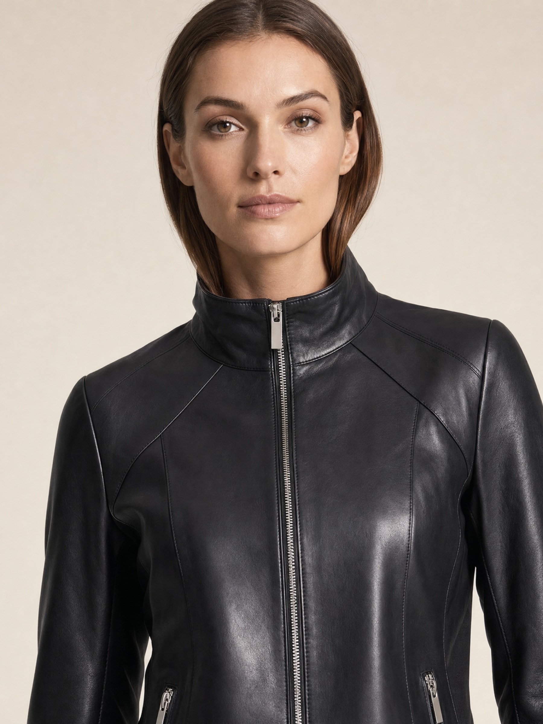 RICANO Lederjacke »Lederjacke Lea« Handgefertigt aus echtem Leder