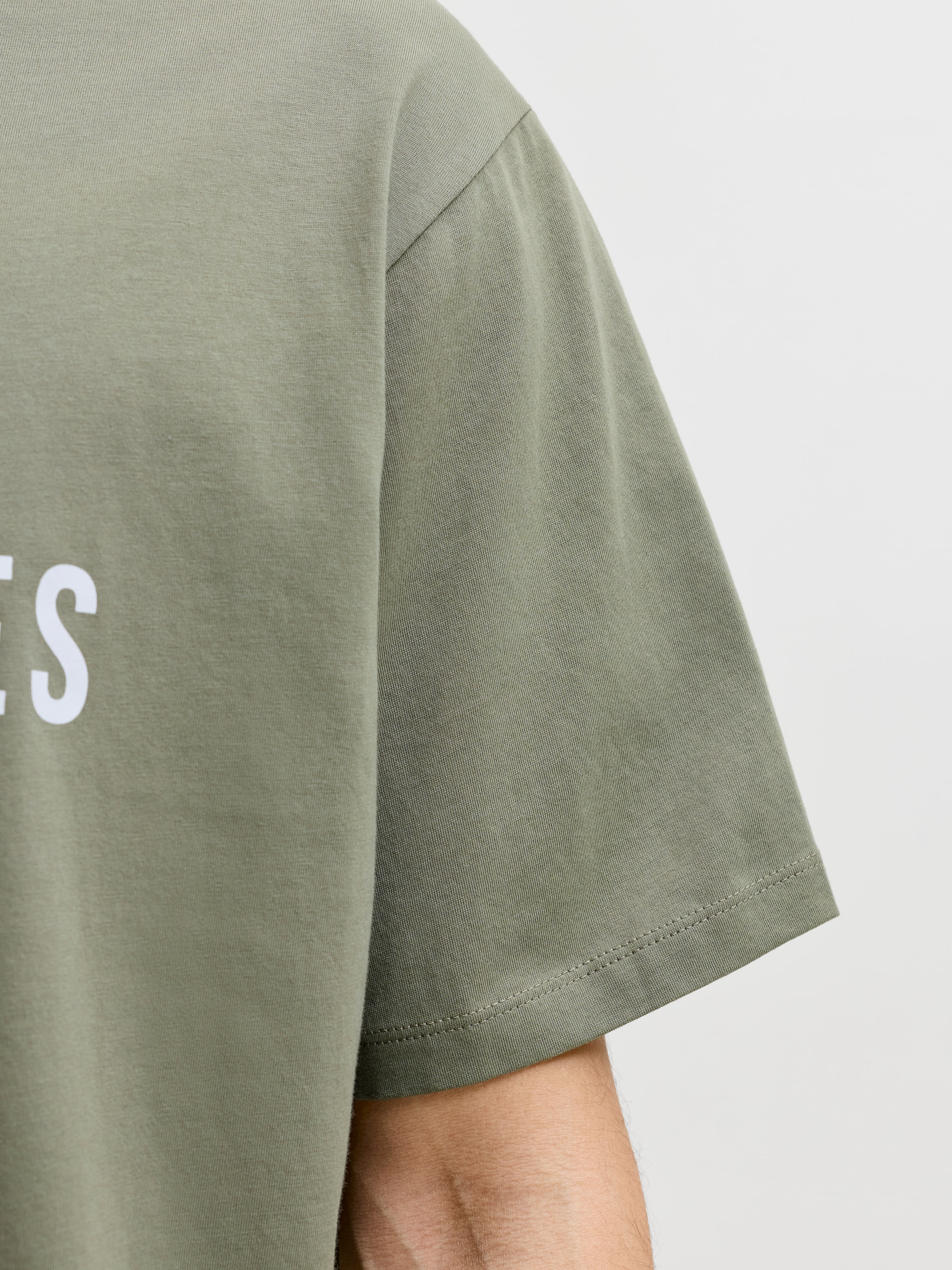 Jack & Jones Rundhalsshirt »JJGRADIENT PRINT TEE SS CREW NECK«