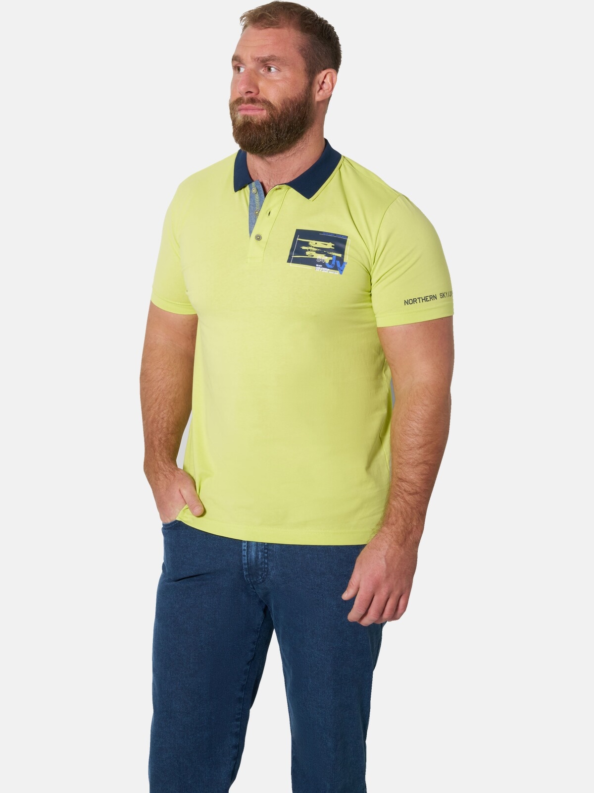 Jan Vanderstorm Poloshirt »Poloshirt OLATUR«