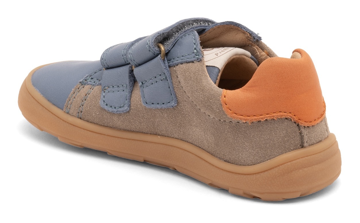 Bisgaard Klettschuh »barefoot ricco Weite: normal«, Barfußschuh, Sneaker mit Lederfutter, Größenschablone zum Download