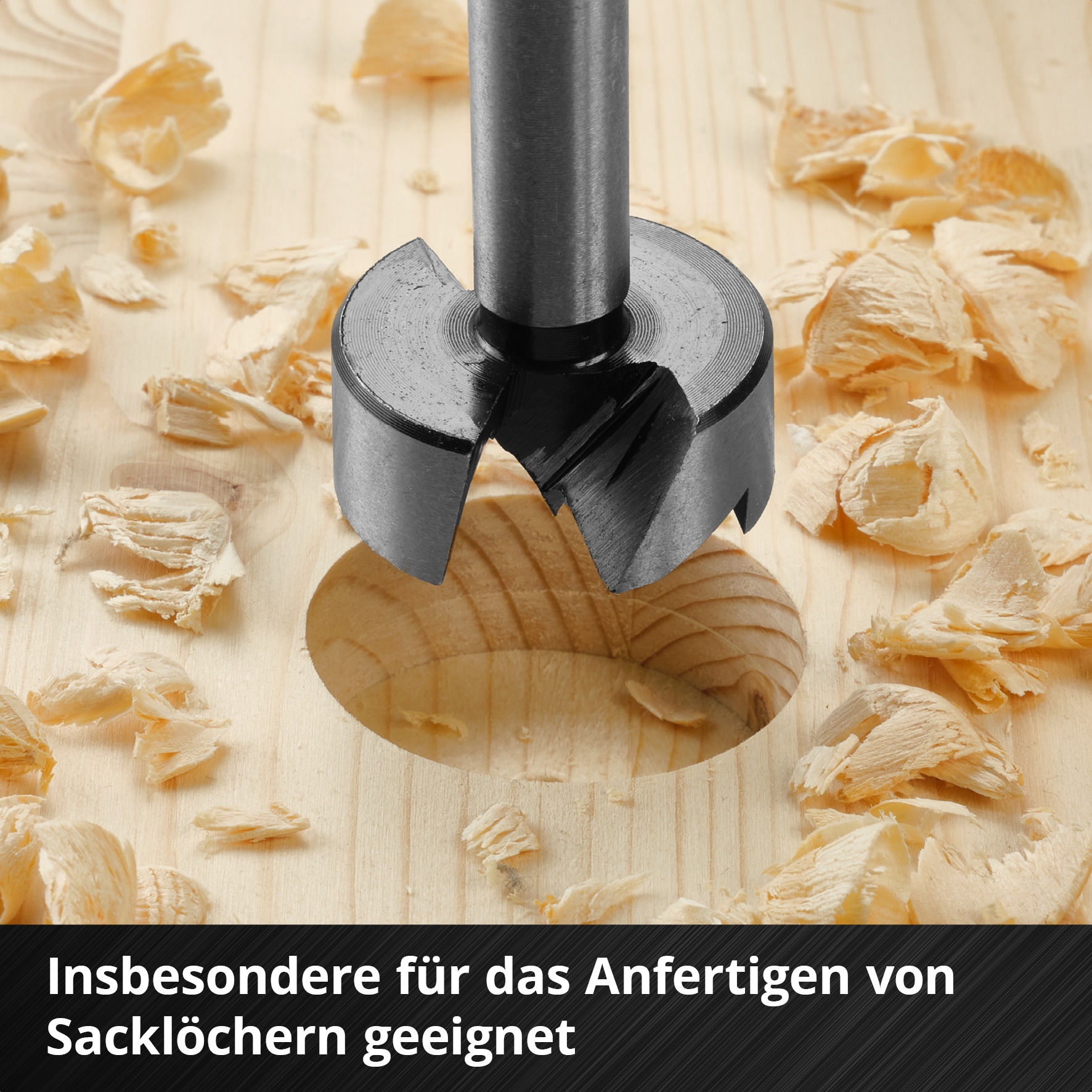 Einhell Forstnerbohrer »M-CASE« Set, Forstnerbohrer-Set, 5 Stk. tlg.