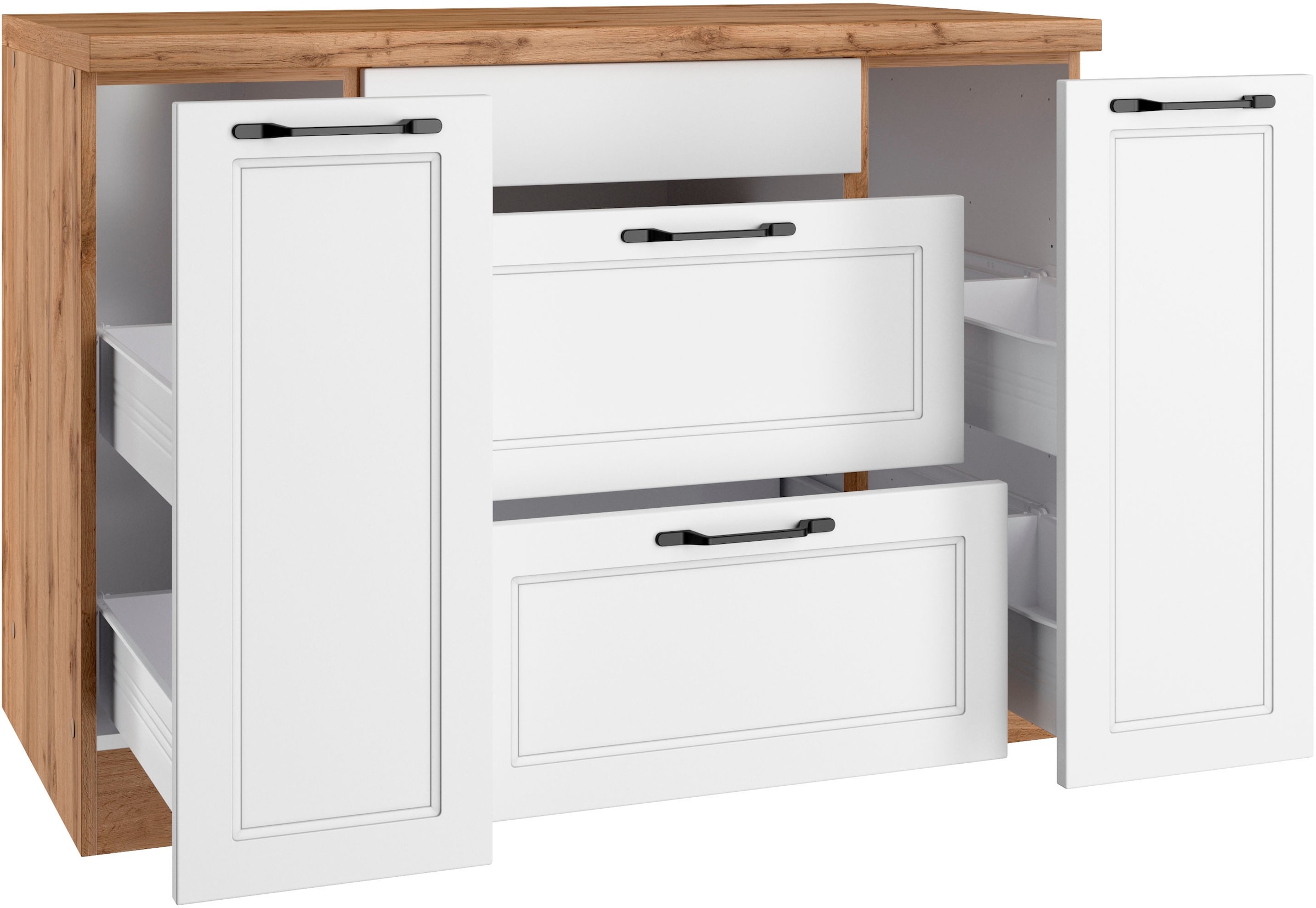 KOCHSTATION Kochfeldumbauschrank »KS-Lana«, Breite 120 cm