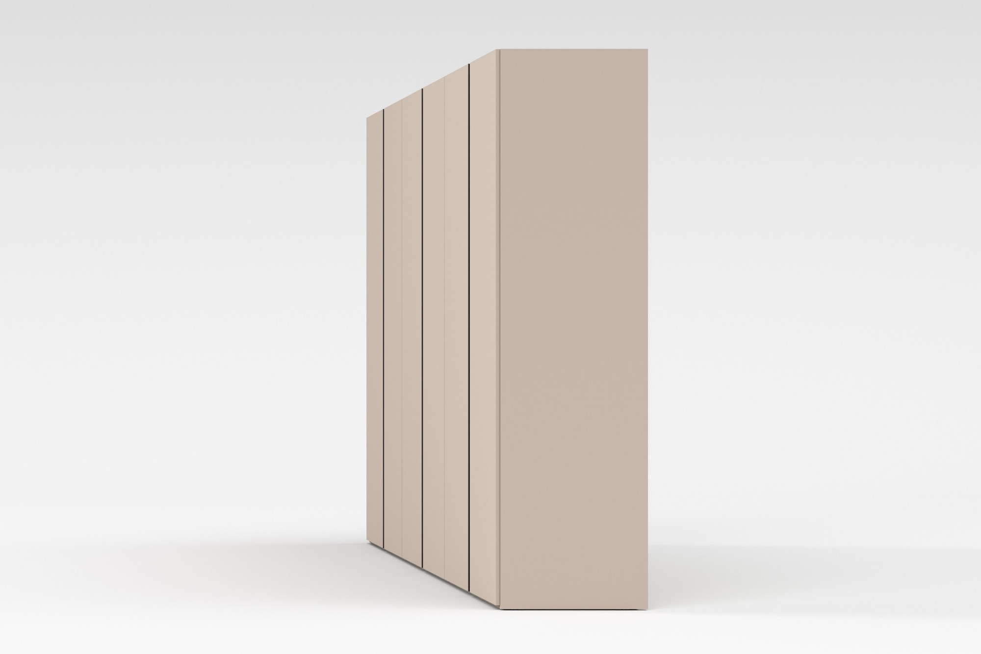 INOSIGN Kleiderschrank »RUBINO, Drehtürenschrank,Schlafzimmerschrank mit hochwertigem Alugriff«, (1 St.), Made in Italy, in Breite wählbar, Basisausführung, Zubehör extra