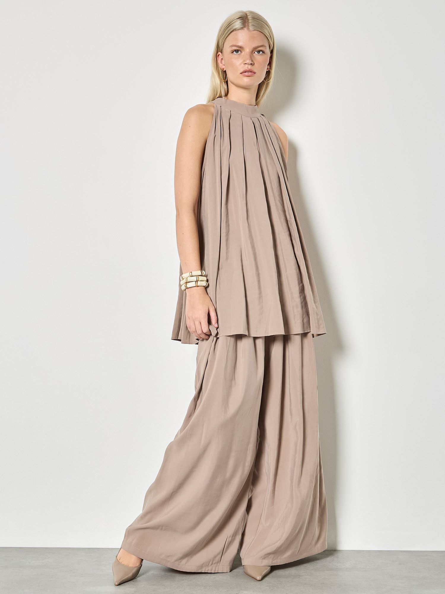 Apricot Longbluse »Bluse« mit Falten