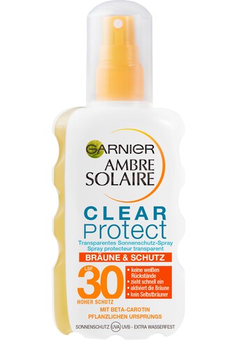 GARNIER Sonnenschutzspray »Clear Protect Bräune & Schutz«, transparentes... kaufen