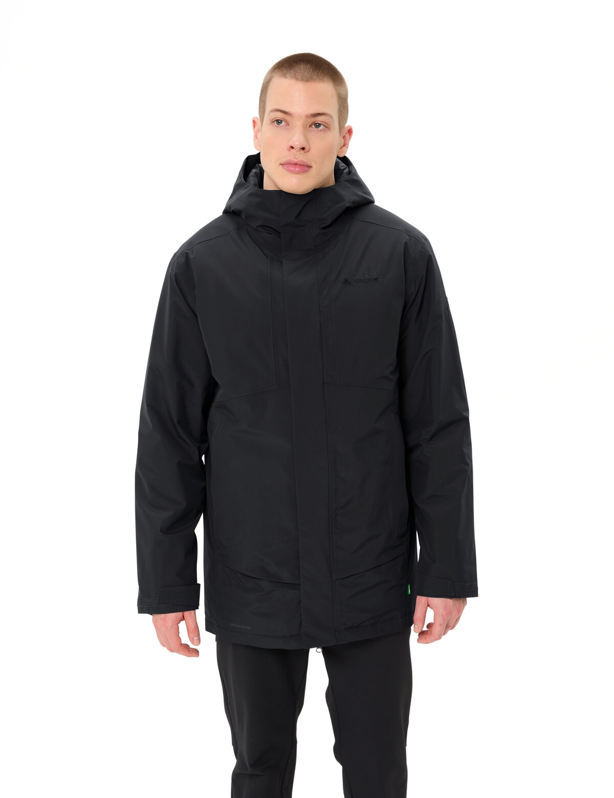 VAUDE Wintermantel »MEN'S ROSEMOOR PADDED PARKA« mit durchgehender Isolierung, bis zu den Oberschenkeln, wasserdicht