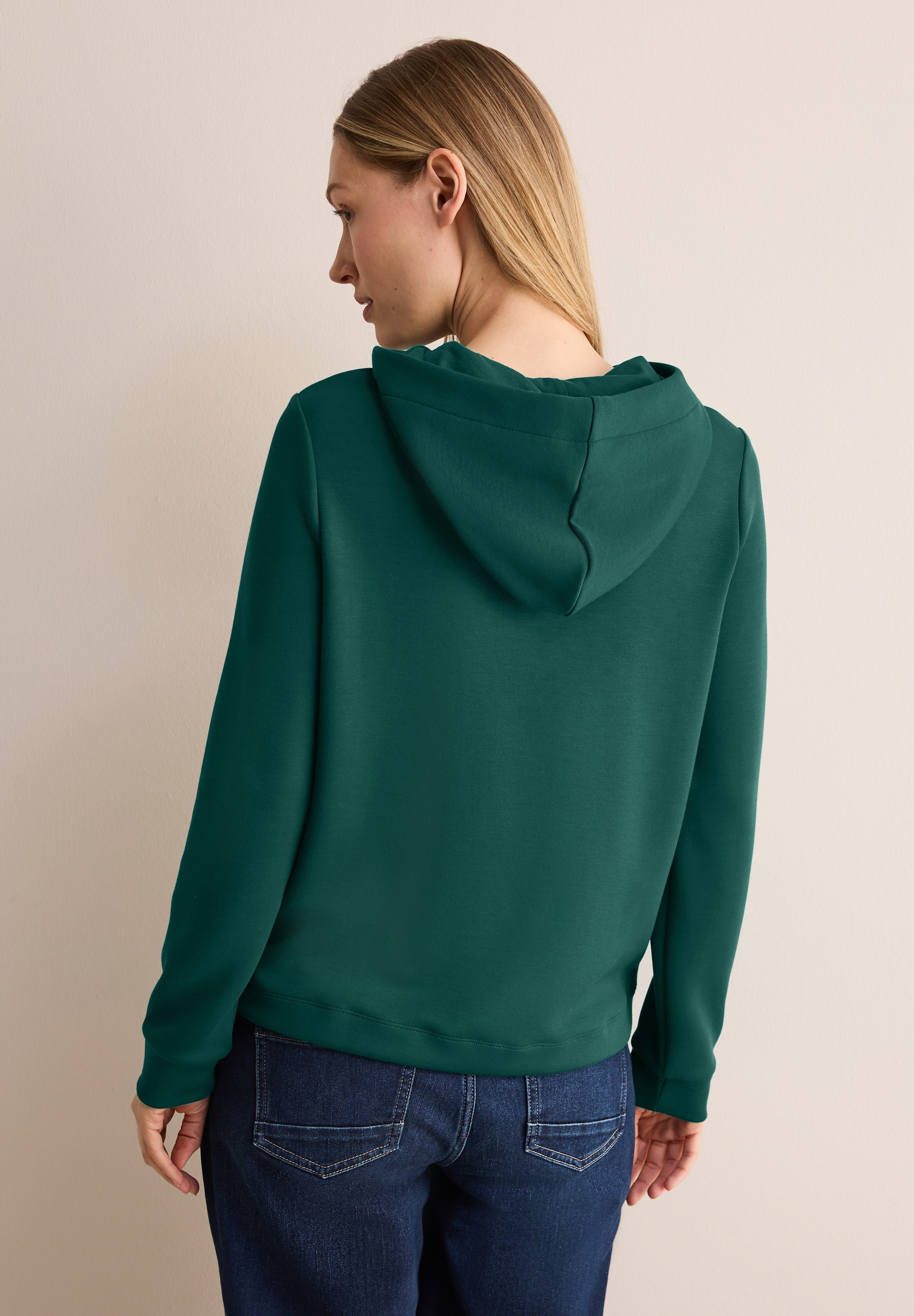 Cecil Kapuzensweatshirt, mit Glitzerdetails