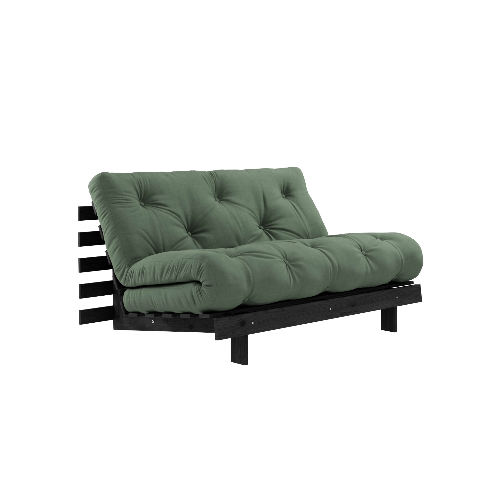 Karup Design Daybett »Roots Schlafsofa, Gästebett, Sofa inkl. Futonmatratze«, Liegefläche 90/140/160 x200 cm, FSC® zertifizierte Kiefer