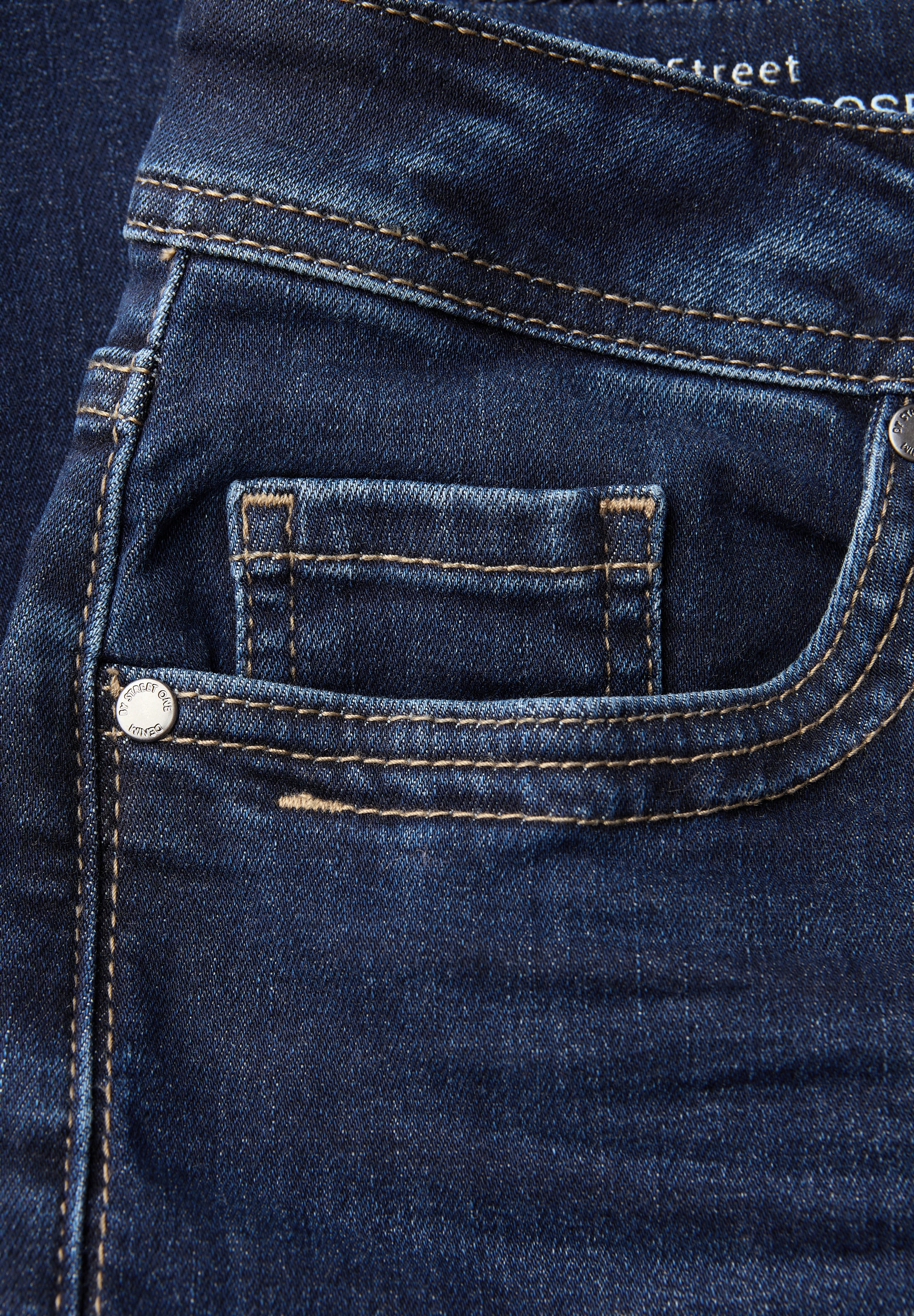 STREET ONE Weite Jeans »Style Denim Wide Leg«, im 5-Pocket-Style und mit Stretch
