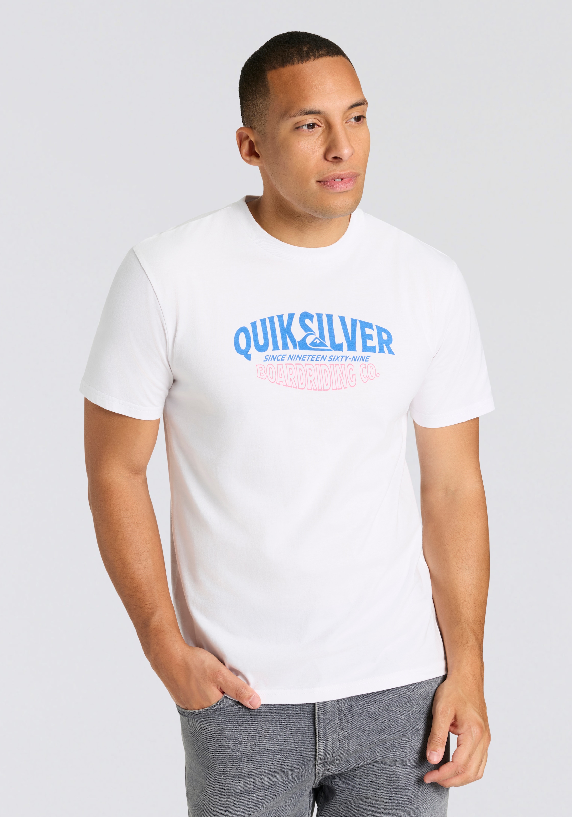 Quiksilver T-Shirt »RUGGED PACK« 2 tlg. für Erwachsene, Kurzarm, für Freizeit und Alltag, sportlicher Stil