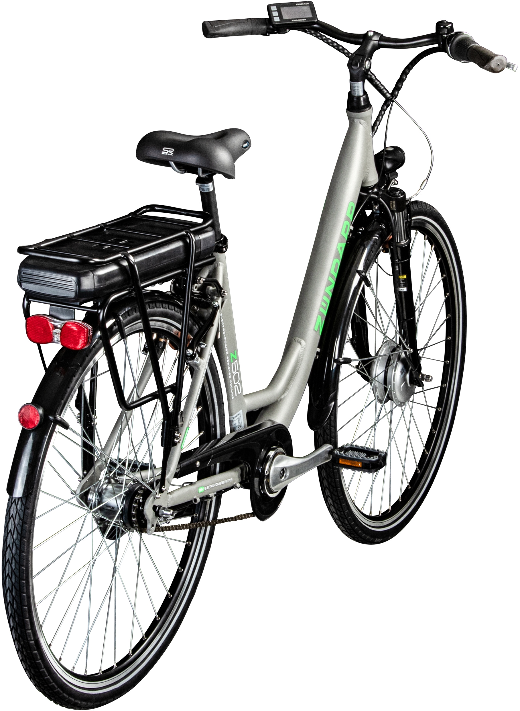 Zündapp E-Bike »Z502«, 7 Gang, Frontmotor 240 W, Pedelec, Elektrofahrrad für Damen, Cityrad